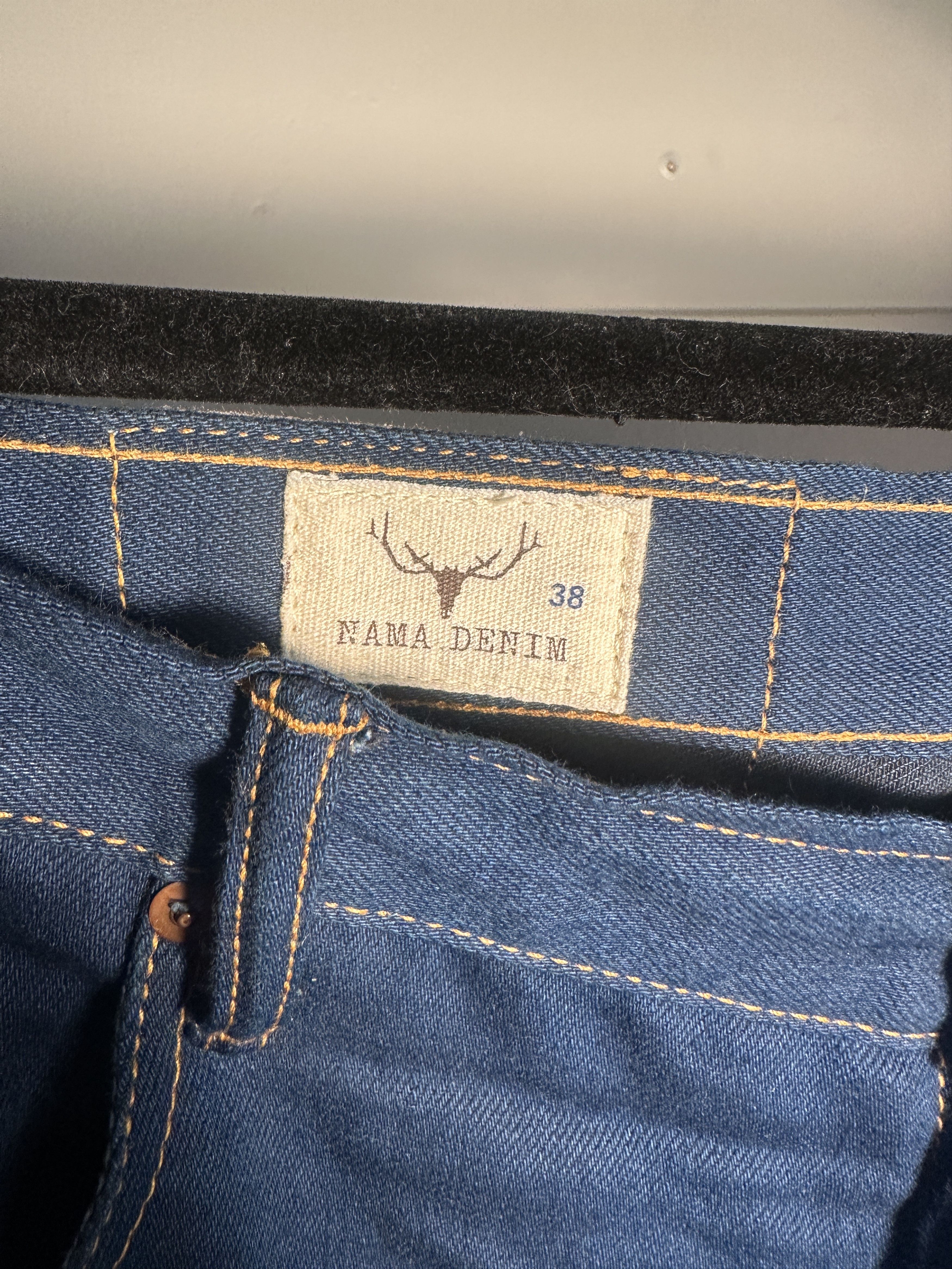 Other Nama Denim Custom Double Dipped Indigo Selvedge Jeans Size US 38 / EU 54 - 3 Thumbnail