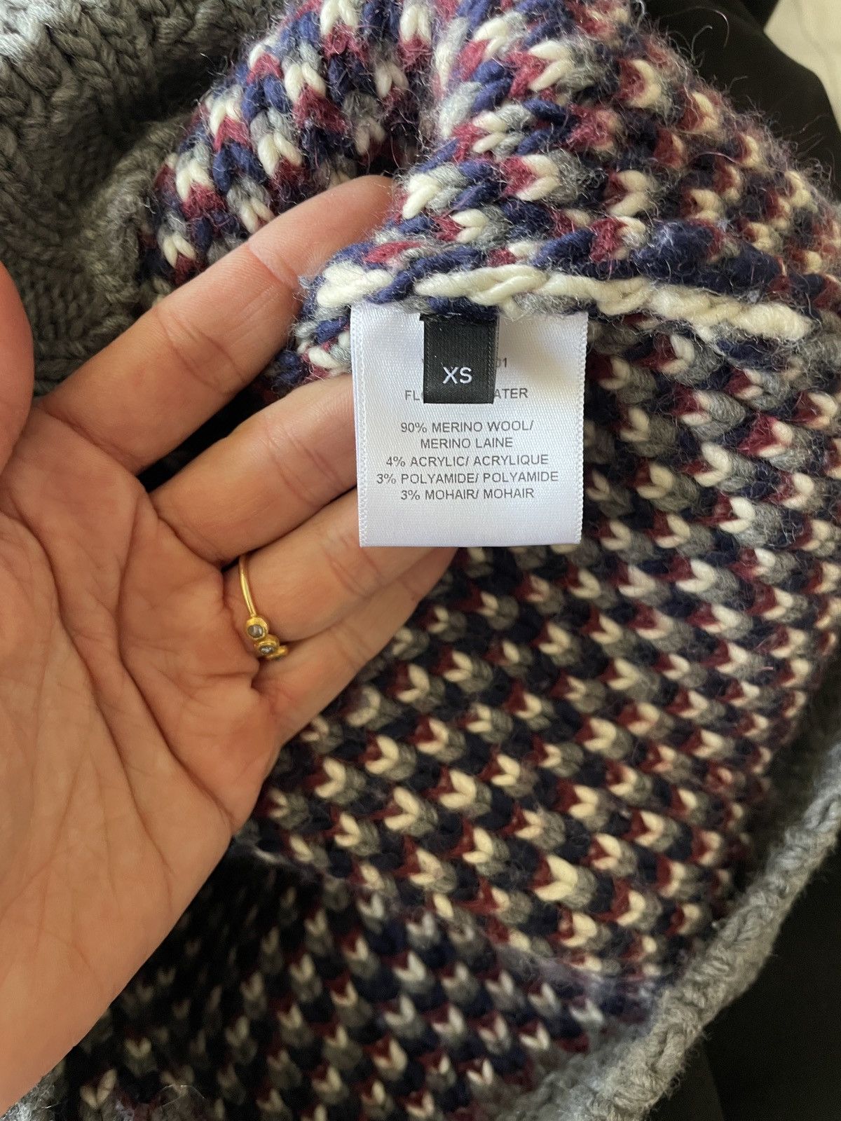 Joseph Joseph Chunky Merino Wool Floral Knit RRP €615 Size XS / US 0-2 / IT 36-38 - 11 Thumbnail