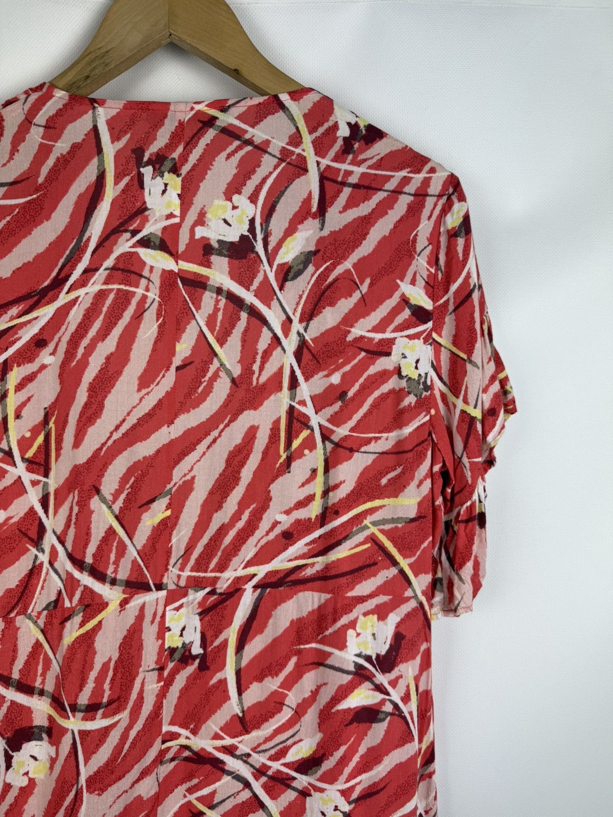 Allsaints Allsaints Marlow Kazuno Ladies Floral Pattern Wrap Dress Size M / US 6-8 / IT 42-44 - 17 Thumbnail