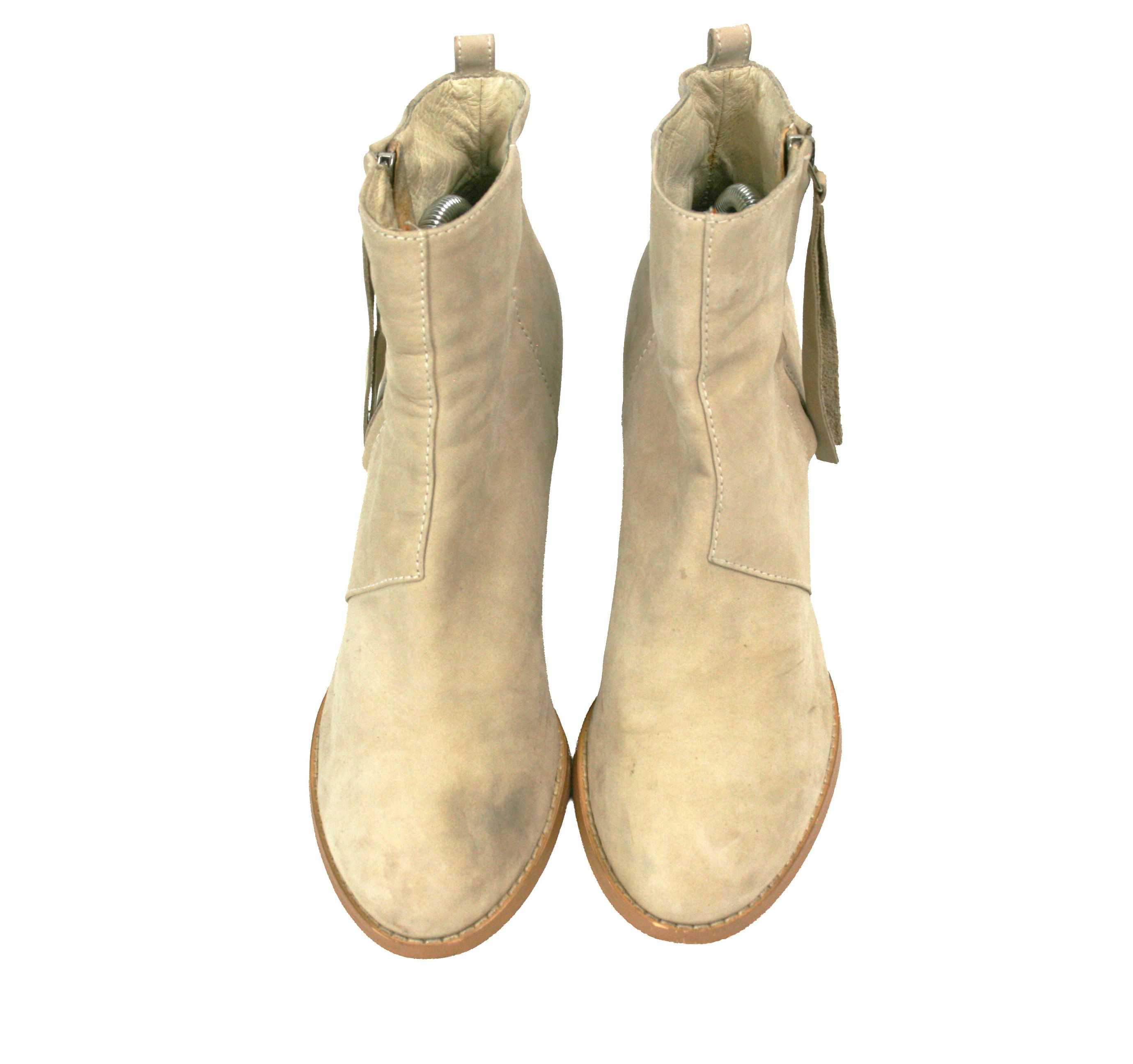 Acne Studios Pistol Nubuck Biker Heeled Boots Size US 9 / IT 39 - 7 Thumbnail