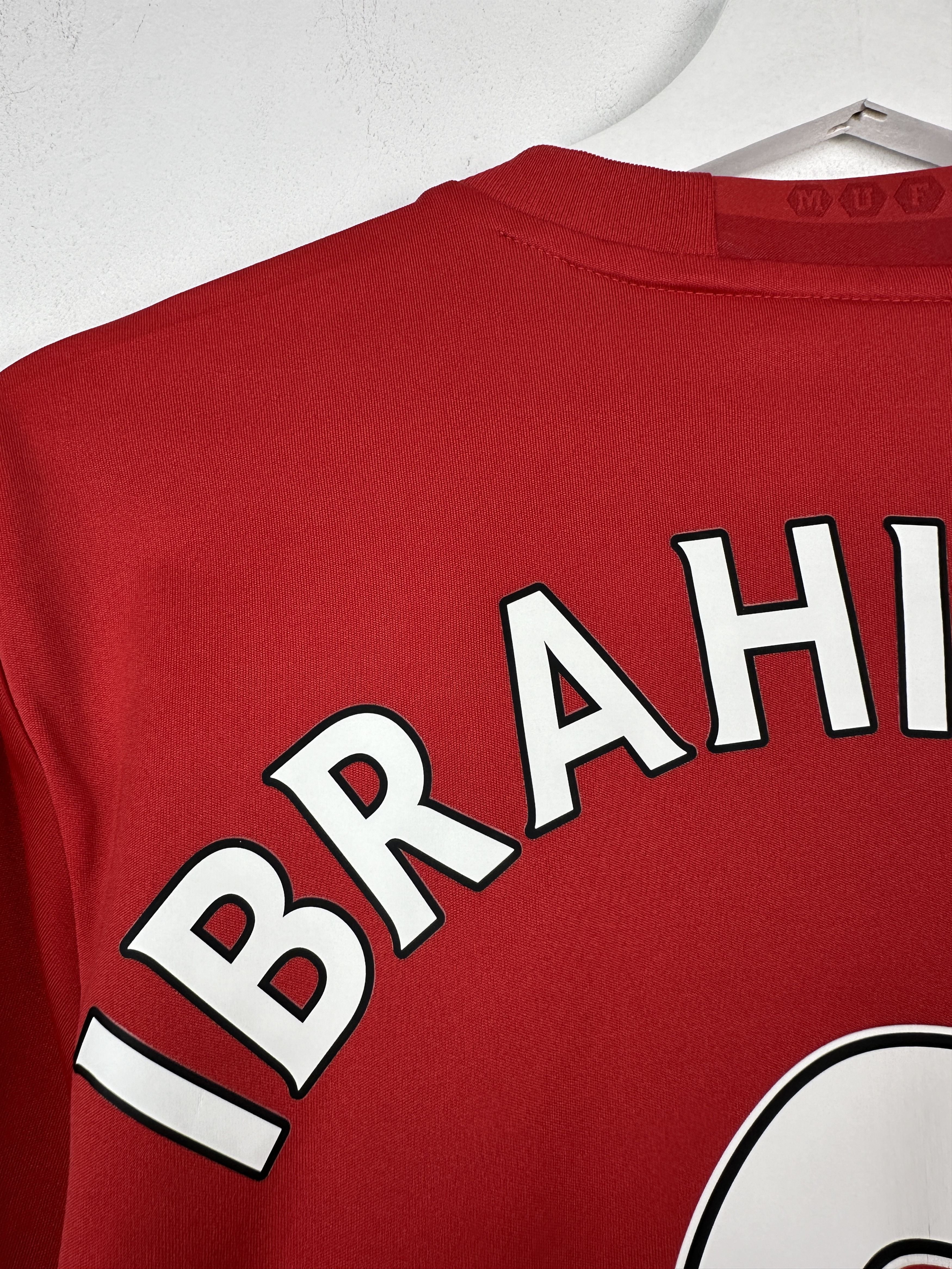 Adidas Ibrahimovic Manchester United Soccer Jersey Football Shirt Size US S / EU 44-46 / 1 - 12 Thumbnail