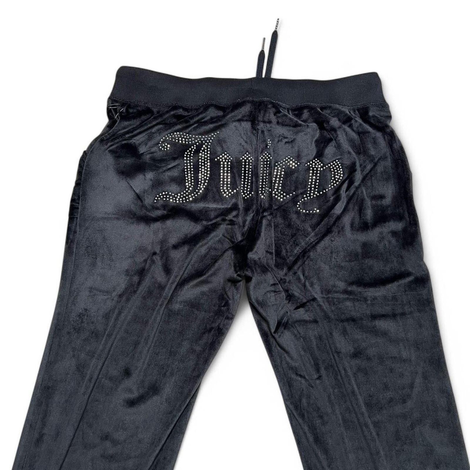 Juicy Couture Juicy Couture Black Bling Velour Y2K Sweatpants NWT - M Size 28" / US 6 / IT 42 - 2 Thumbnail