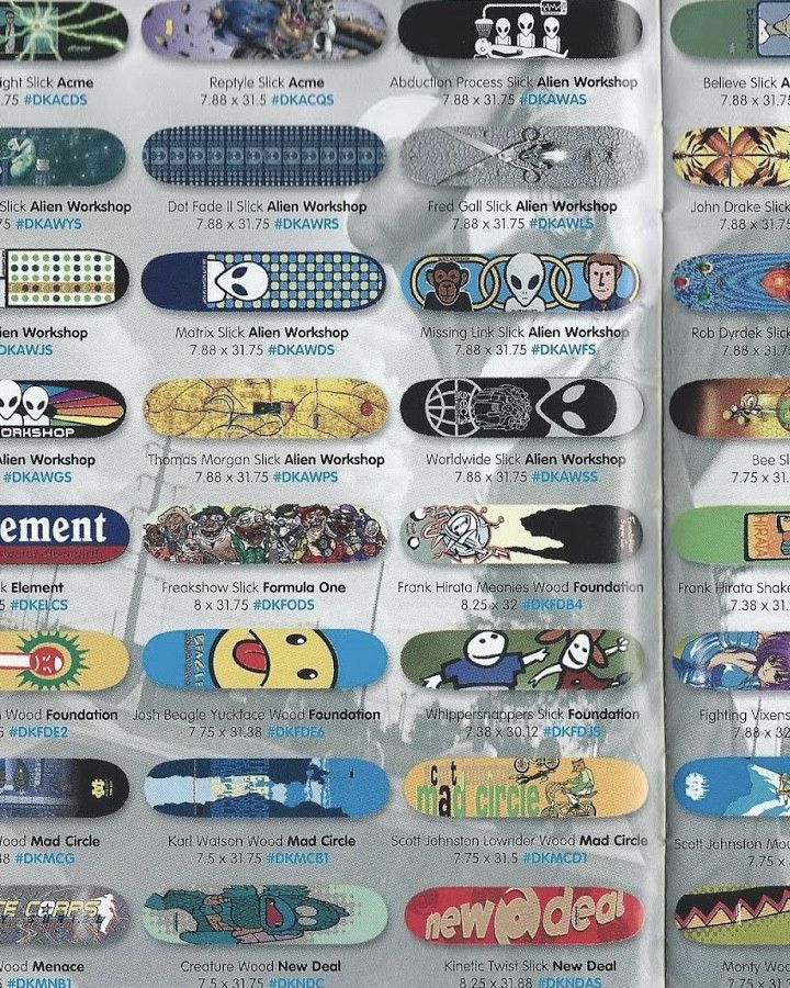 1994 Whippersnappers Foundation Skateboards