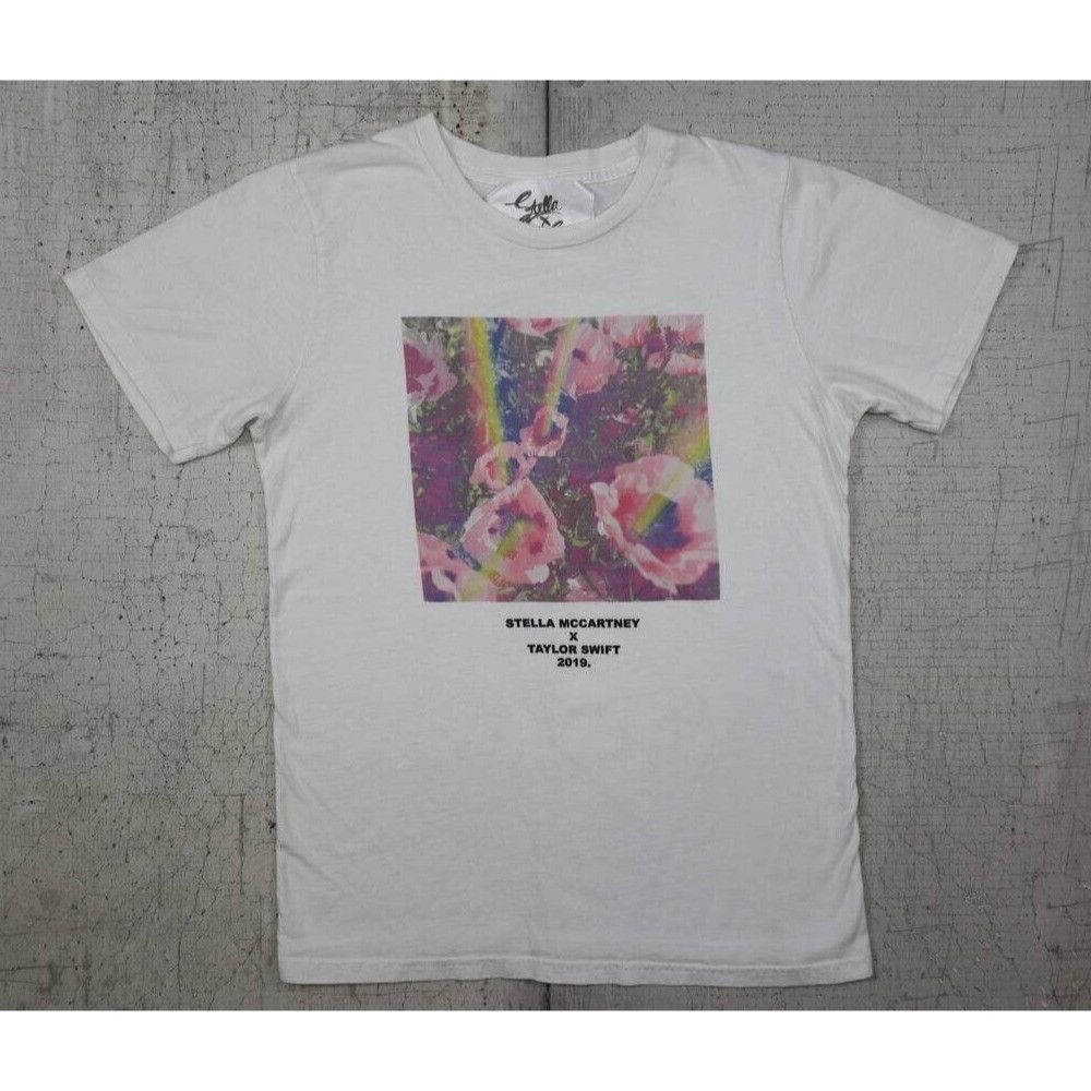 Stella McCartney Stella McCartney X Taylor Swift T Shirt Flowers Polaroid S Size US S / EU 44-46 / 1 - 1 Thumbnail