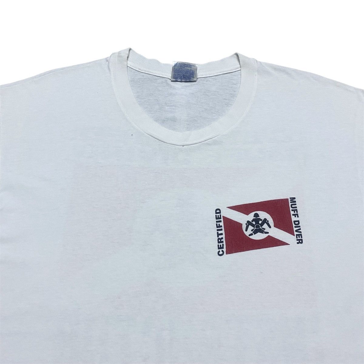 Hanes × Vintage Rare‼️🔥Vintage Certified Muff Diver Instructor T-Shirt Size US M / EU 48-50 / 2 - 3 Thumbnail