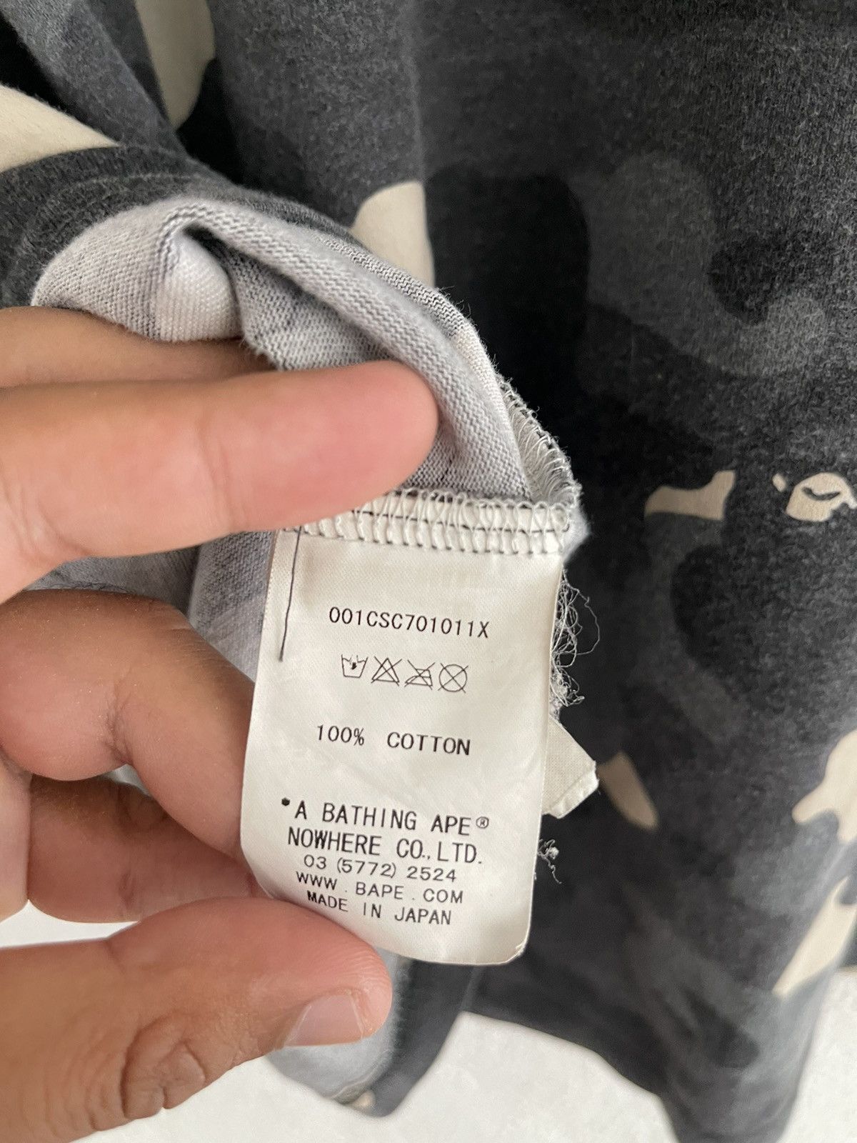 Bape City Camo Bape Camo Tee Size US L / EU 52-54 / 3 - 6 Thumbnail