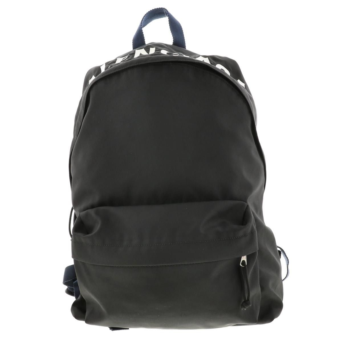image of Balenciaga Wall Backpack Bag Rucksack Daypack Wheel Black, Women's
