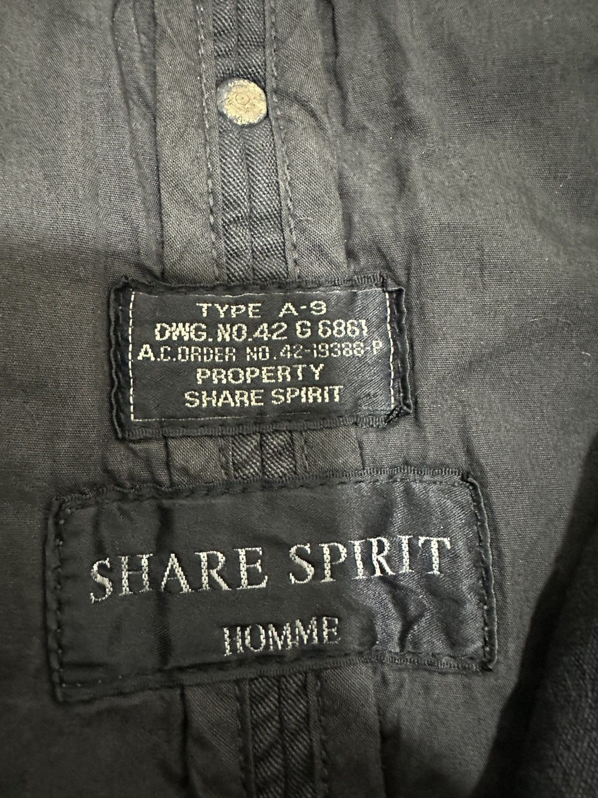 Share Spirit Homme Rare Share Spirit Homme Fish tale Parka Jacket Bono Type A-9 Size US S / EU 44-46 / 1 - 3 Thumbnail