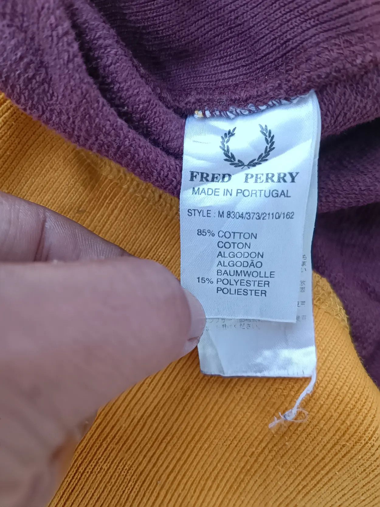 Fred Perry 90s Vintage Fred Perry Sportswear Pullover Size US L / EU 52-54 / 3 - 6 Thumbnail