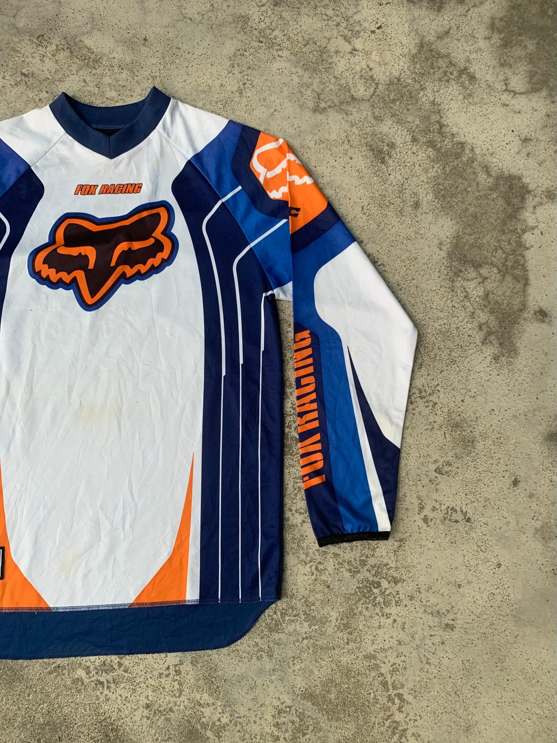 Fox Racing Vintage Fox Racing Motocross Jersey Size US M / EU 48-50 / 2 - 6 Thumbnail