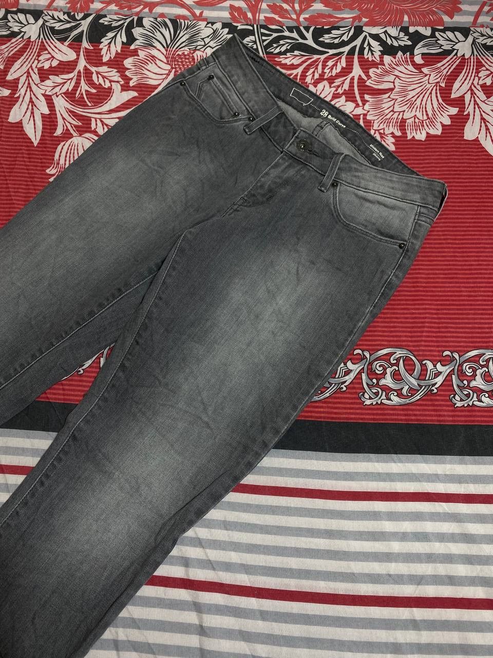 Levi's × Vintage Vintage Levi's Jeans Distressed Denim SKINNY MODERN RISE Size US 32 / EU 48 - 4 Thumbnail