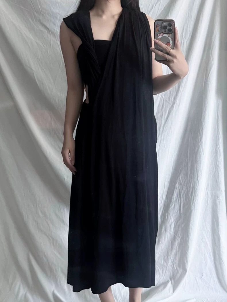 Y's Y's Long skirt with knot and large swing dress Size XS / US 0-2 / IT 36-38 - 9 Thumbnail