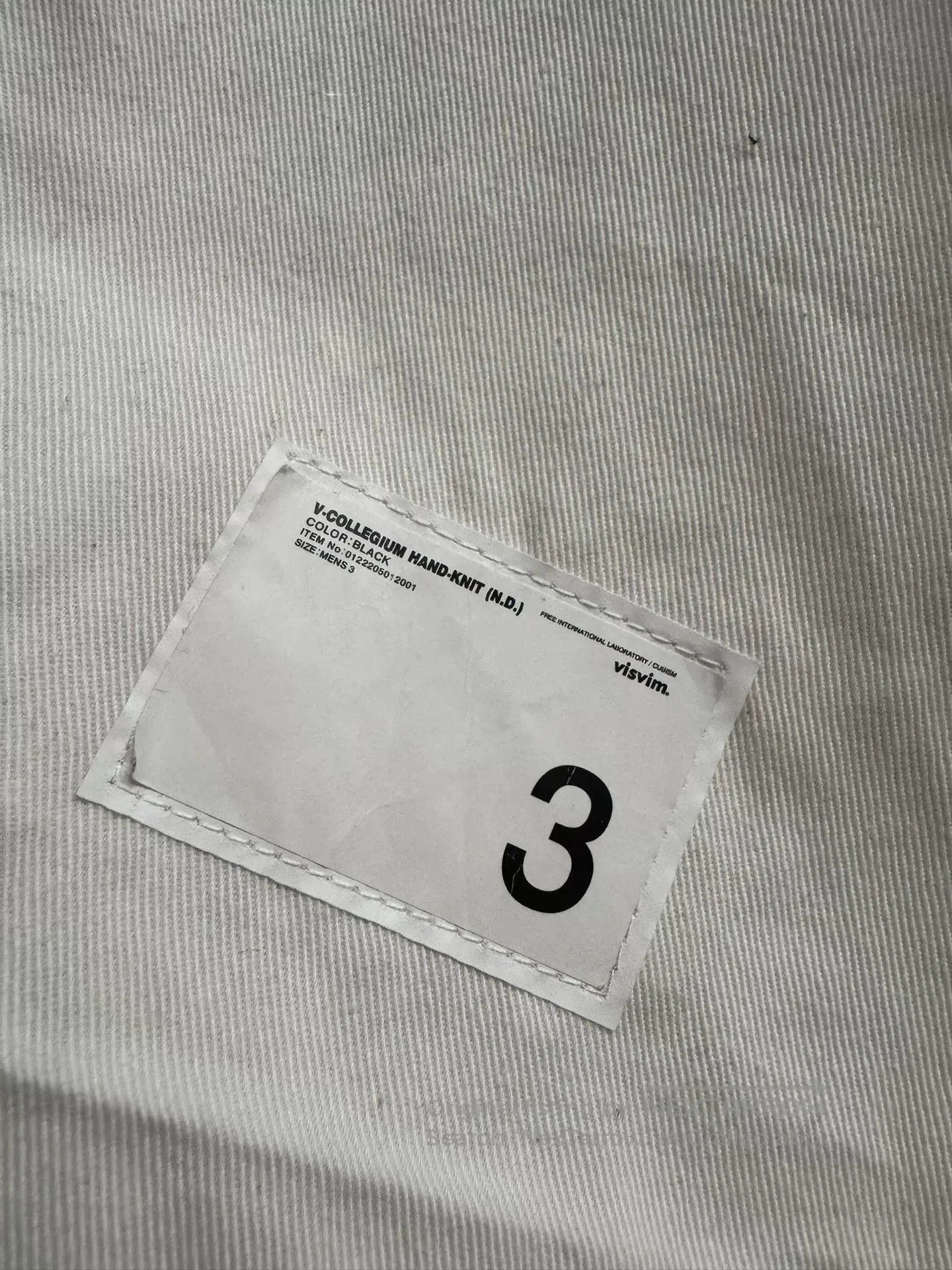 Visvim VISVIM 22AW V COLLEGIUM HAND KNIT SWEATER. Size US M / EU 48-50 / 2 - 4 Thumbnail