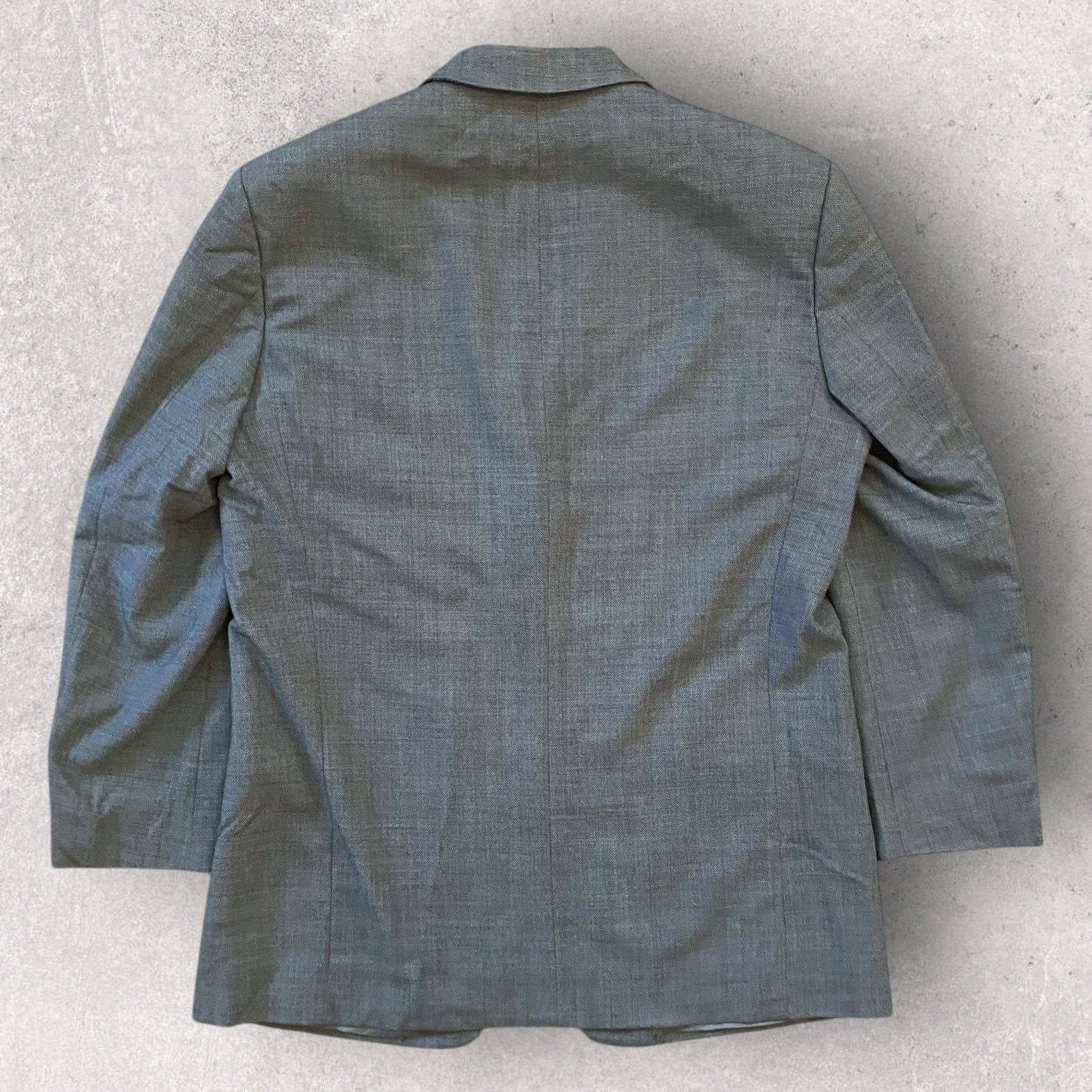 Hugo Boss × Vintage Vintage 90s Hugo Boss Einstein 3 Button Wool Blazer Jacket Size 44L - 3 Thumbnail