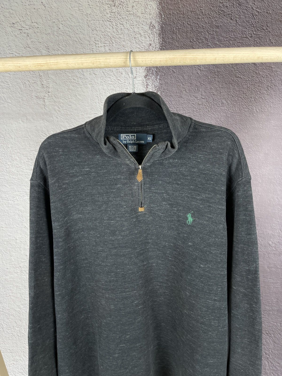 Polo Ralph Lauren Polo Ralph Lauren vintage 1/4 zip pullover sweater Size US XL / EU 56 / 4 - 3 Thumbnail