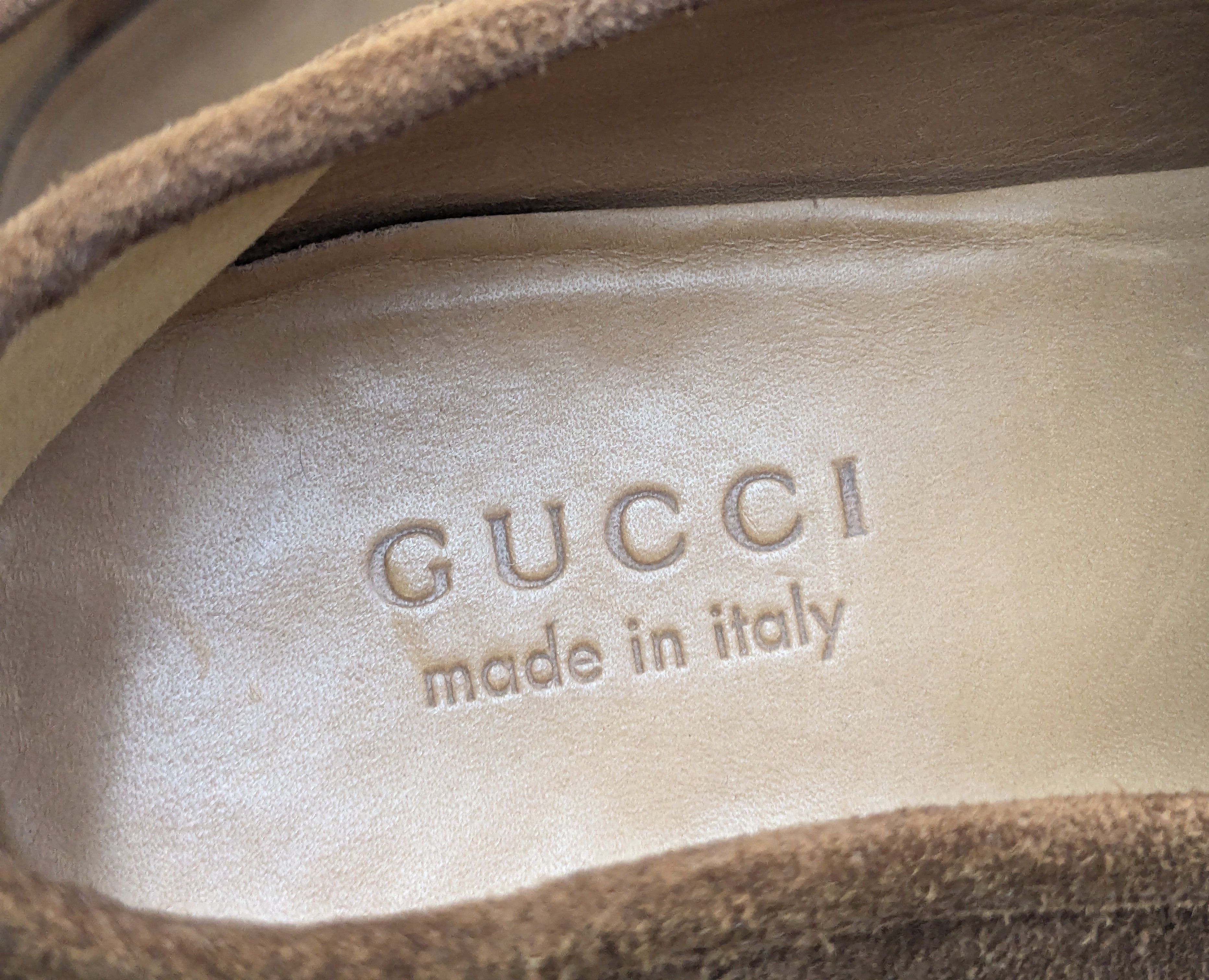 Gucci Gucci Interlocking G Loafers Brown Suede 9 Web Horsebit Size US 9 / EU 42 - 11 Thumbnail