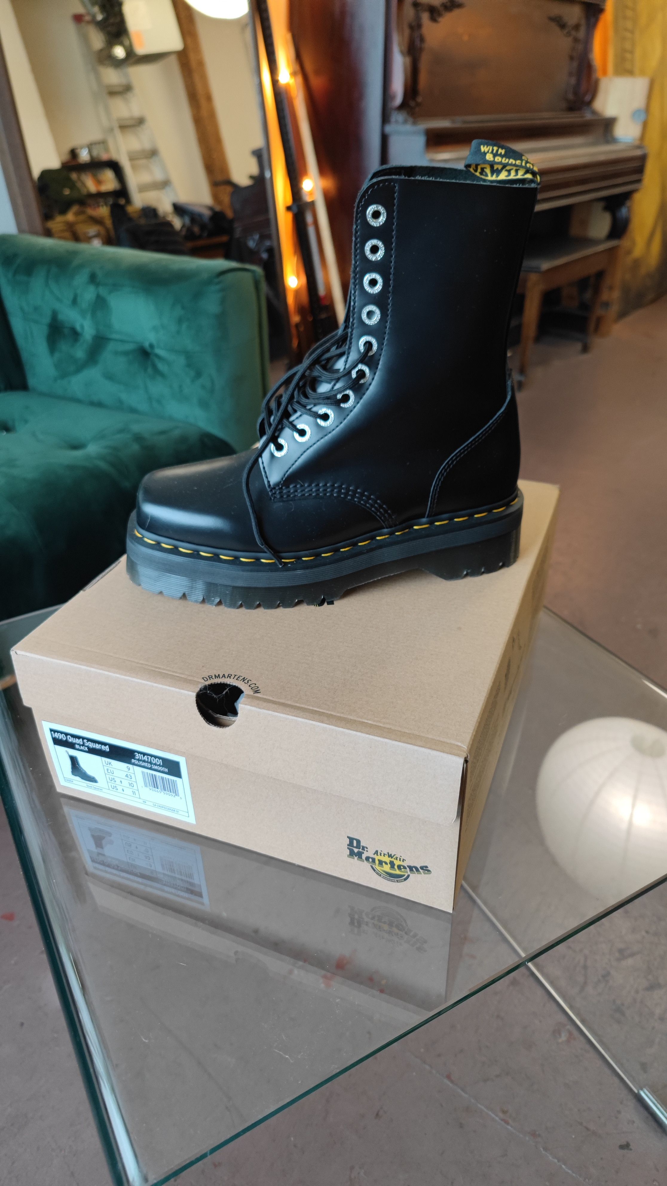 Dr. Martens 1490 Quad Squared Size US 10 / EU 43 - 1 Thumbnail