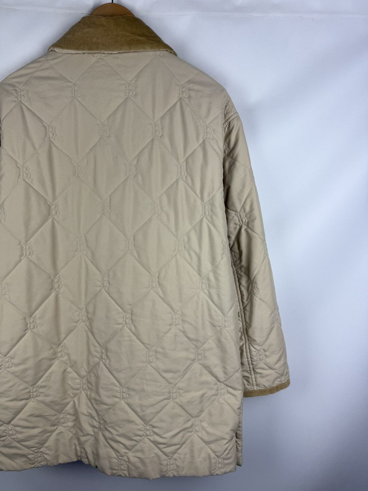 Burberry × Vintage Burberrys Vintage Nova Check Lined B Monogram Quilted Jacket Size XXL / US 16-18 / IT 52-54 - 16 Thumbnail