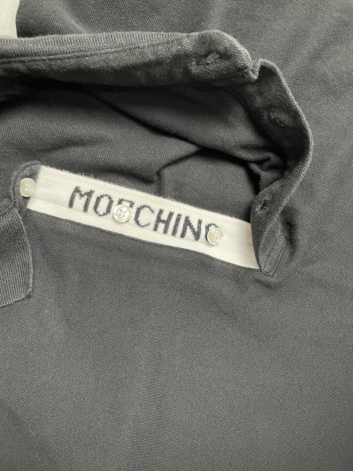Moschino Polos Italy Moschino Love Heart-Embroidered polo T-shirt Size US M / EU 48-50 / 2 - 8 Thumbnail