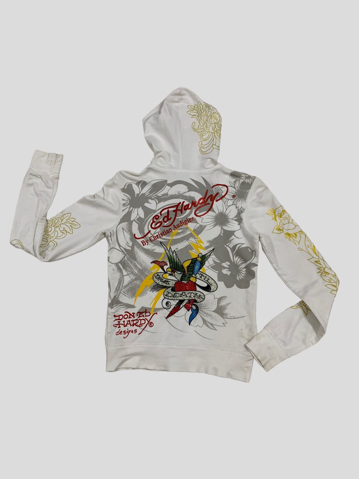 Christian Audigier × Ed Hardy ED HARDY BY CHRISTIAN AUDIGER ZIP UP HOODIE Size US S / EU 44-46 / 1 - 7 Thumbnail