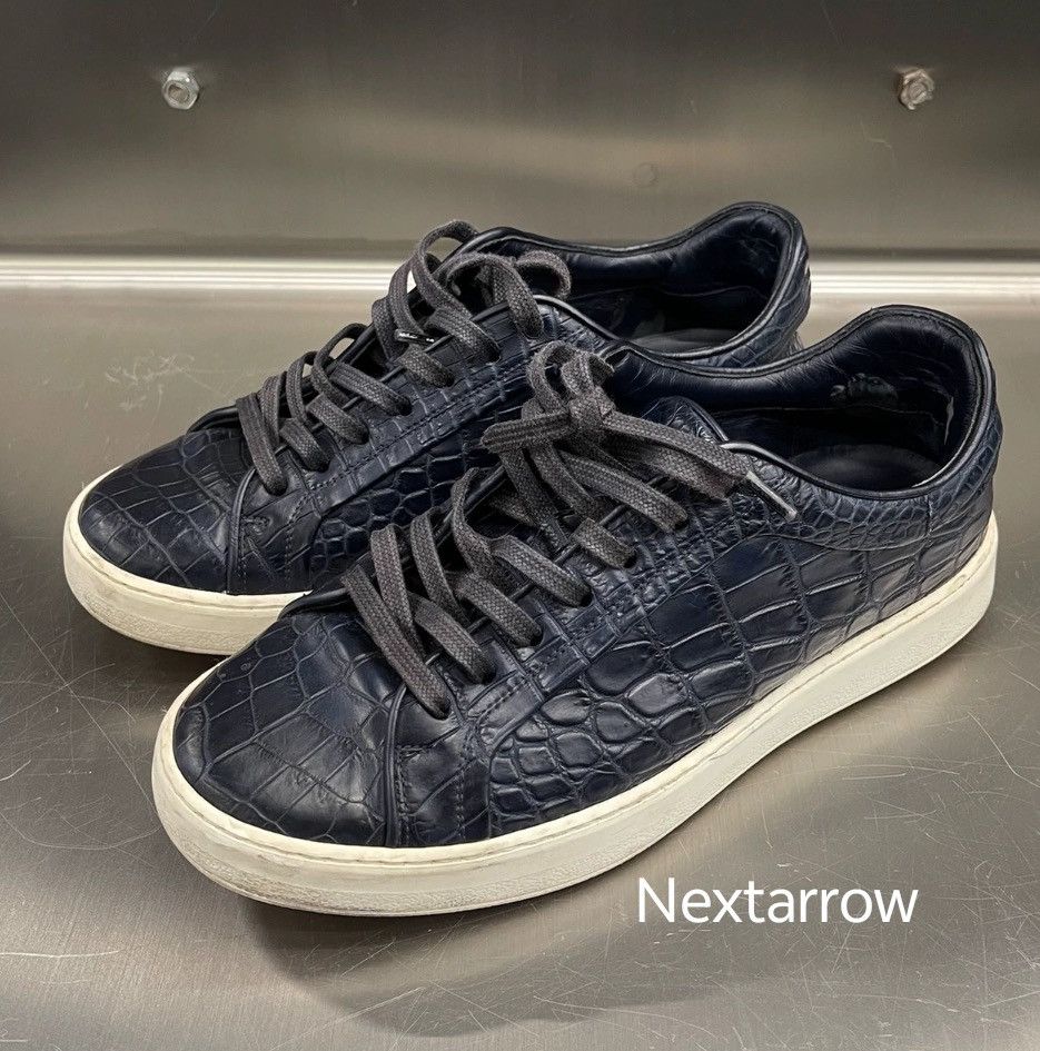 Dior Dior crocodile leather sneakers 2412-Nextarrow Size US 6 / EU 39 - 1 Thumbnail