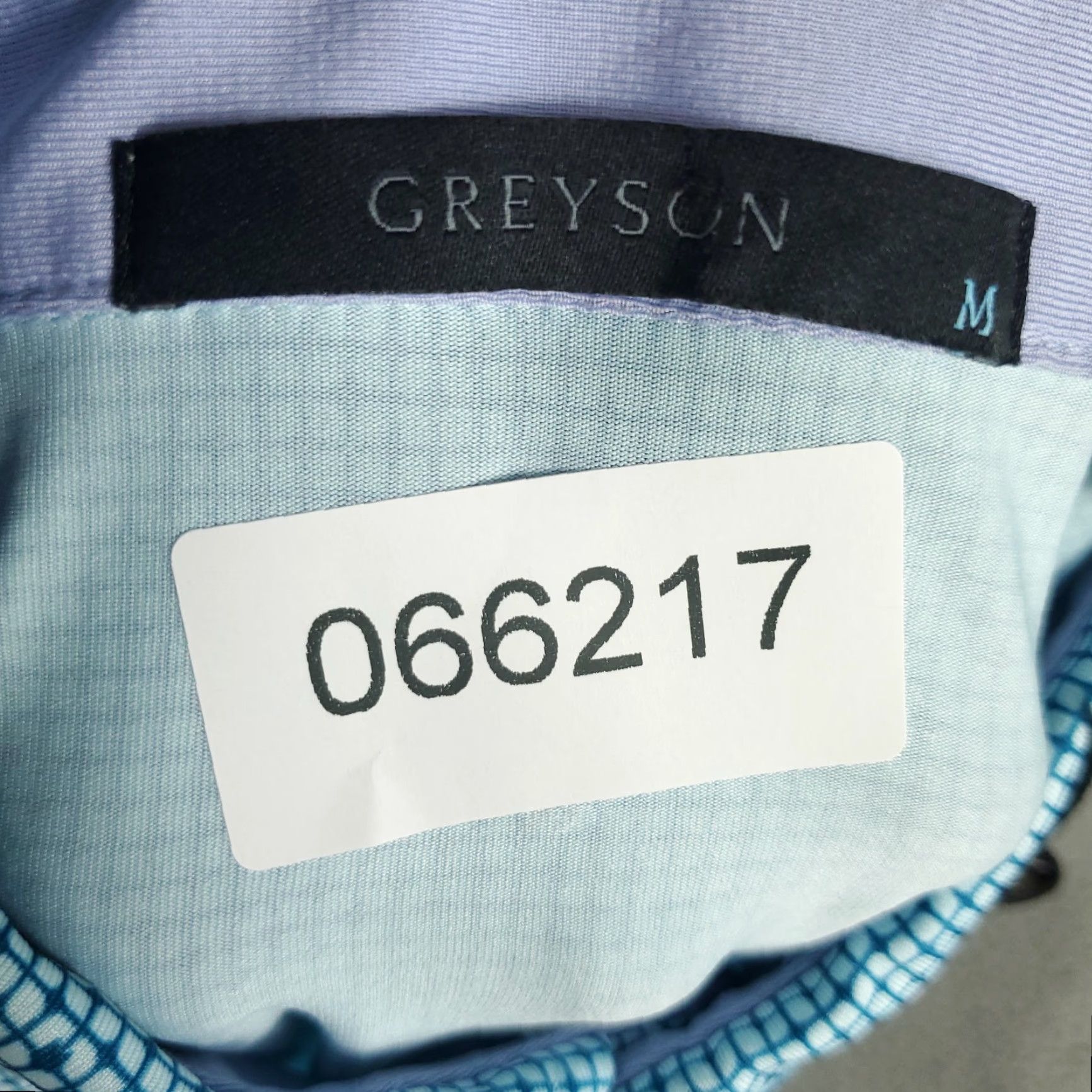 Vintage Greyson Polo Shirt Mens Size Medium Blue Wolf Golf Casual Short Sleeve Size US M / EU 48-50 / 2 - 7 Thumbnail