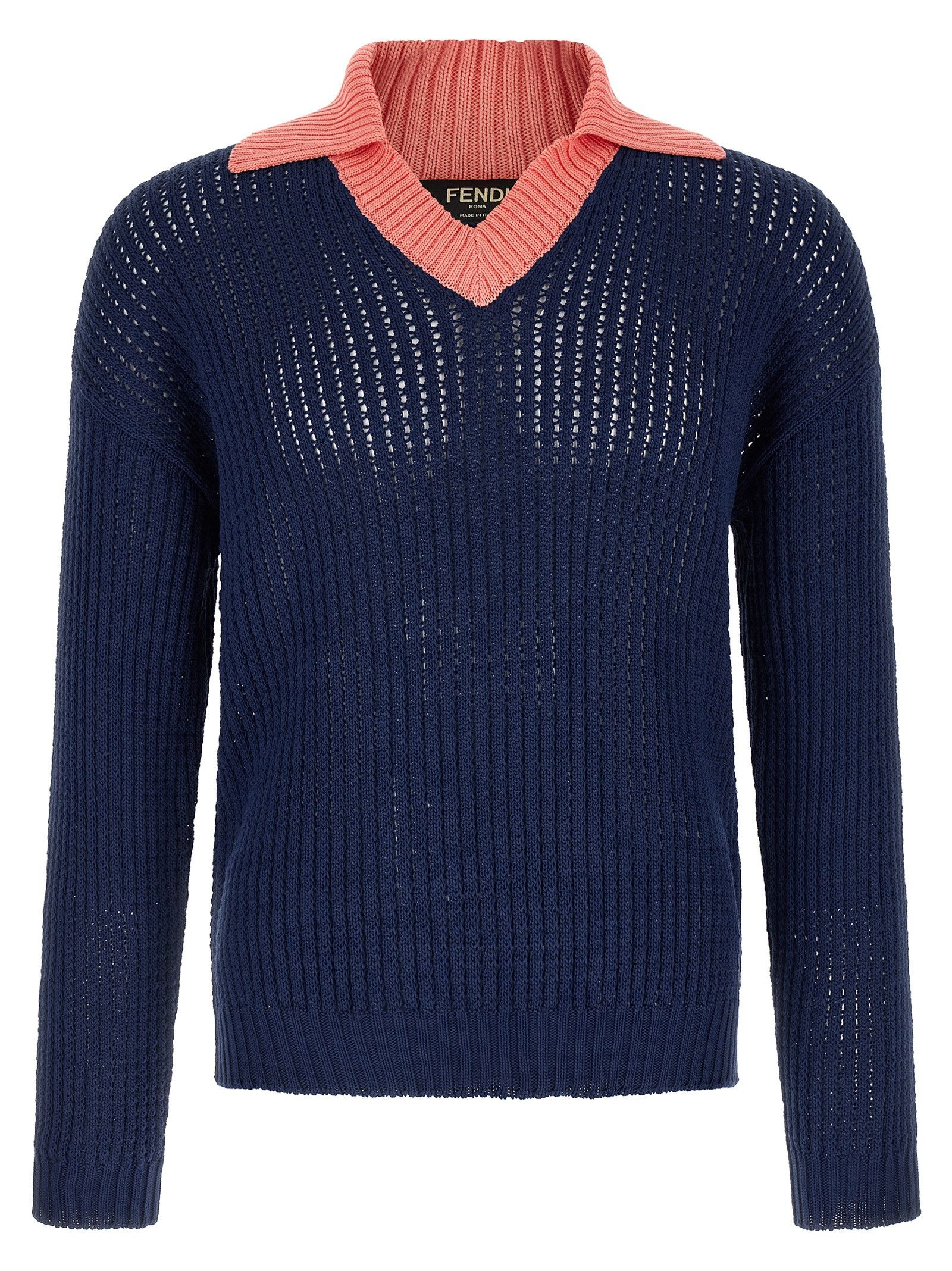Fendi Cablé braided sweater Size US L / EU 52-54 / 3 - 1 Thumbnail