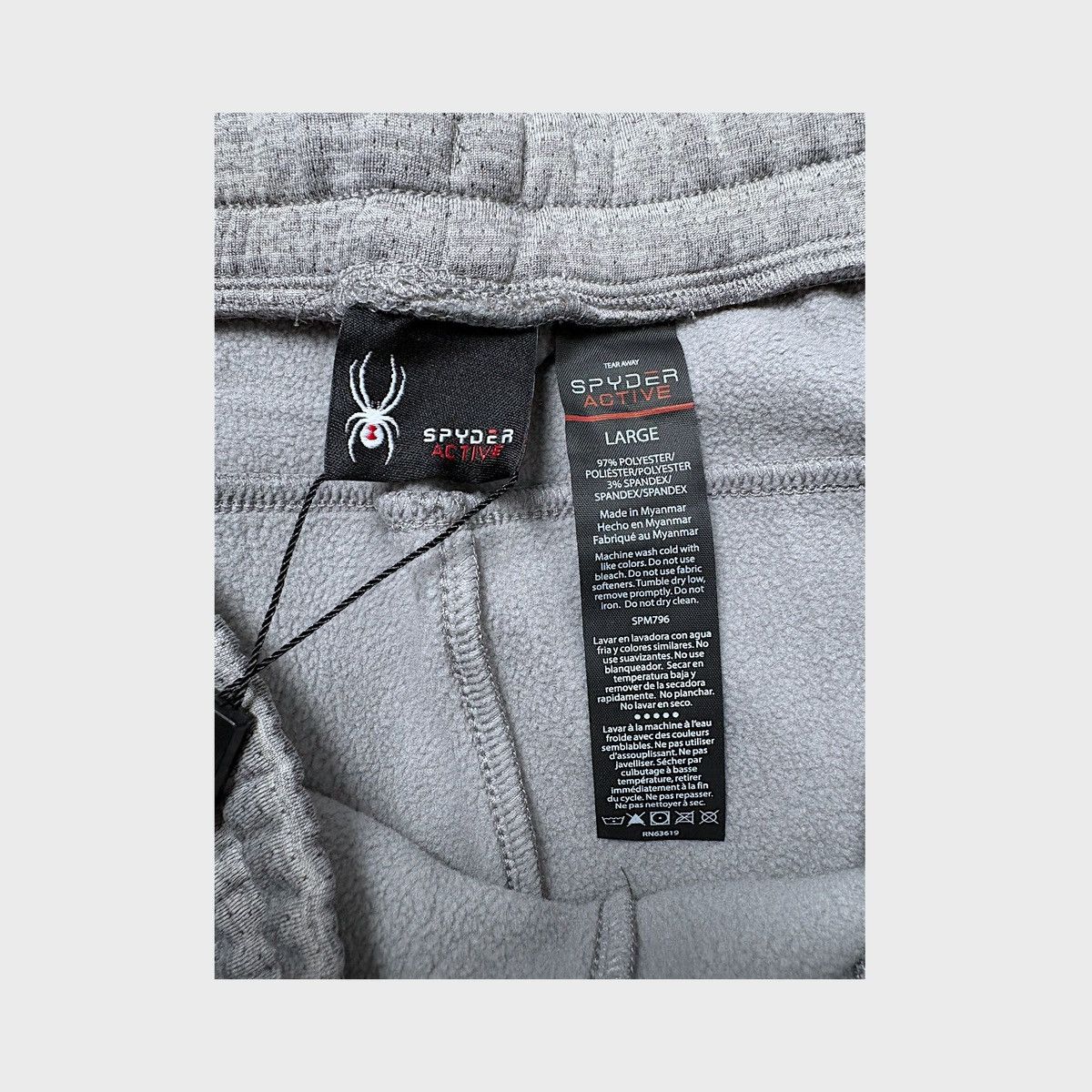 Spyder Spyder Men’s Heavyweight Perforated Fleece Pants Sz L Size US 34 / EU 50 - 14 Thumbnail