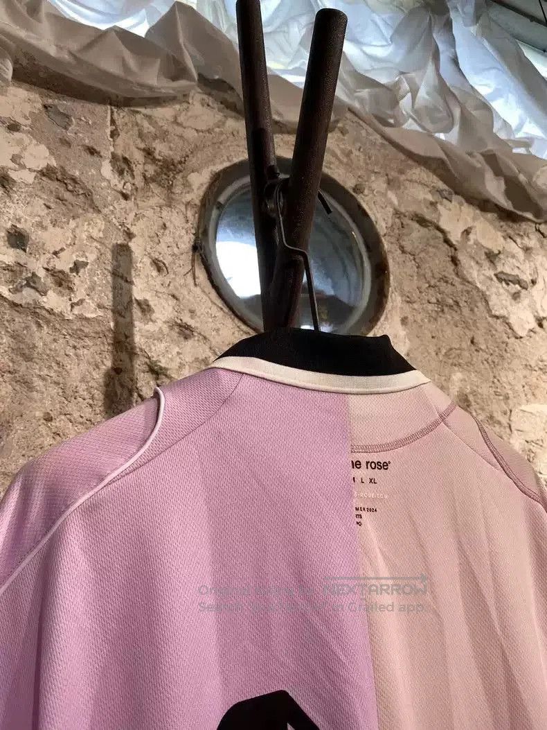 Martine Rose Martine rose pink-purple double-split shirt short-sleeved T Size US XS / EU 42 / 0 - 8 Thumbnail