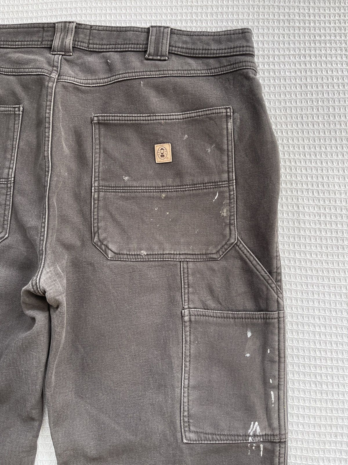 Coleman Rare🔥Vintage COLEMAN Painted Carpenter Pants Size US 39 - 4 Thumbnail