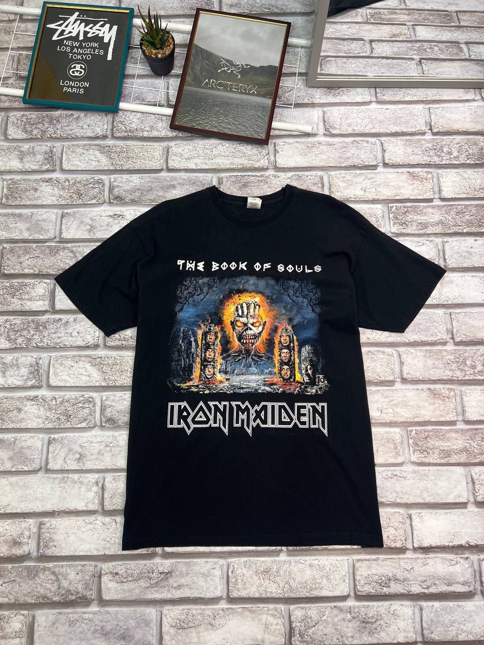 Band Tees × Iron Maiden × Vintage Iron Maiden T-shirt Size US XL / EU 56 / 4 - 1 Thumbnail