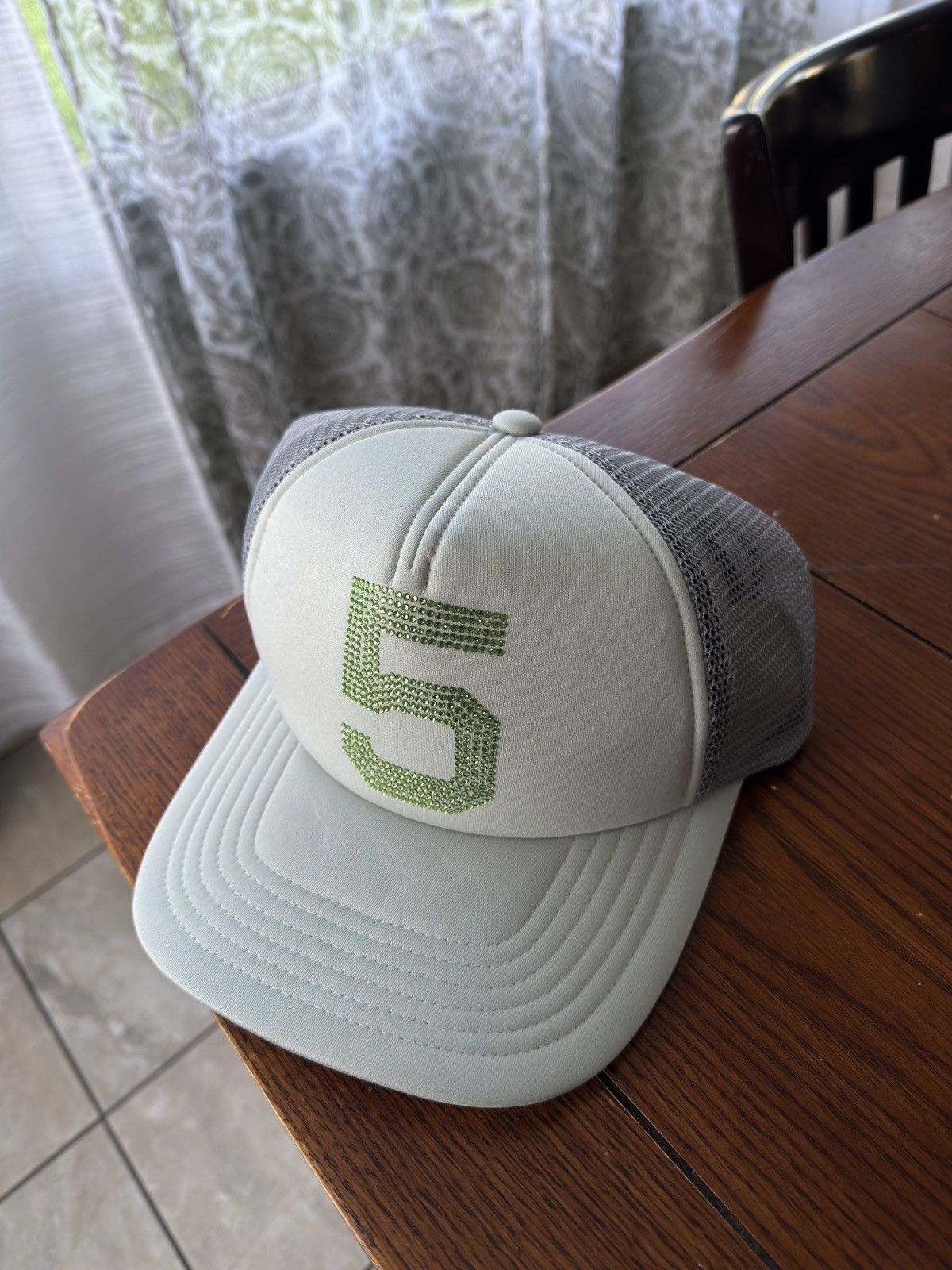 Sp5der YOUNG THUG x SP5DER RHINESTONE TRUCKER HAT Size ONE SIZE - 2 Thumbnail