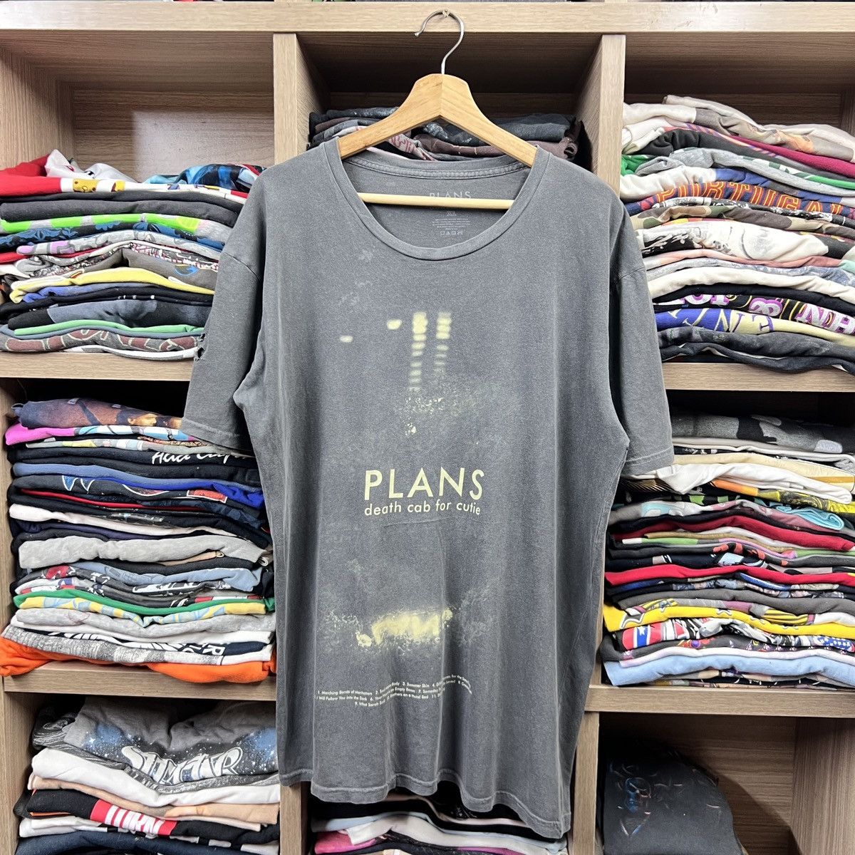 Band Tees DEATH CAB FOR CUTIE PLANS 15 YEAR ANNIVERSARY TEE Size US XL / EU 56 / 4 - 1 Thumbnail