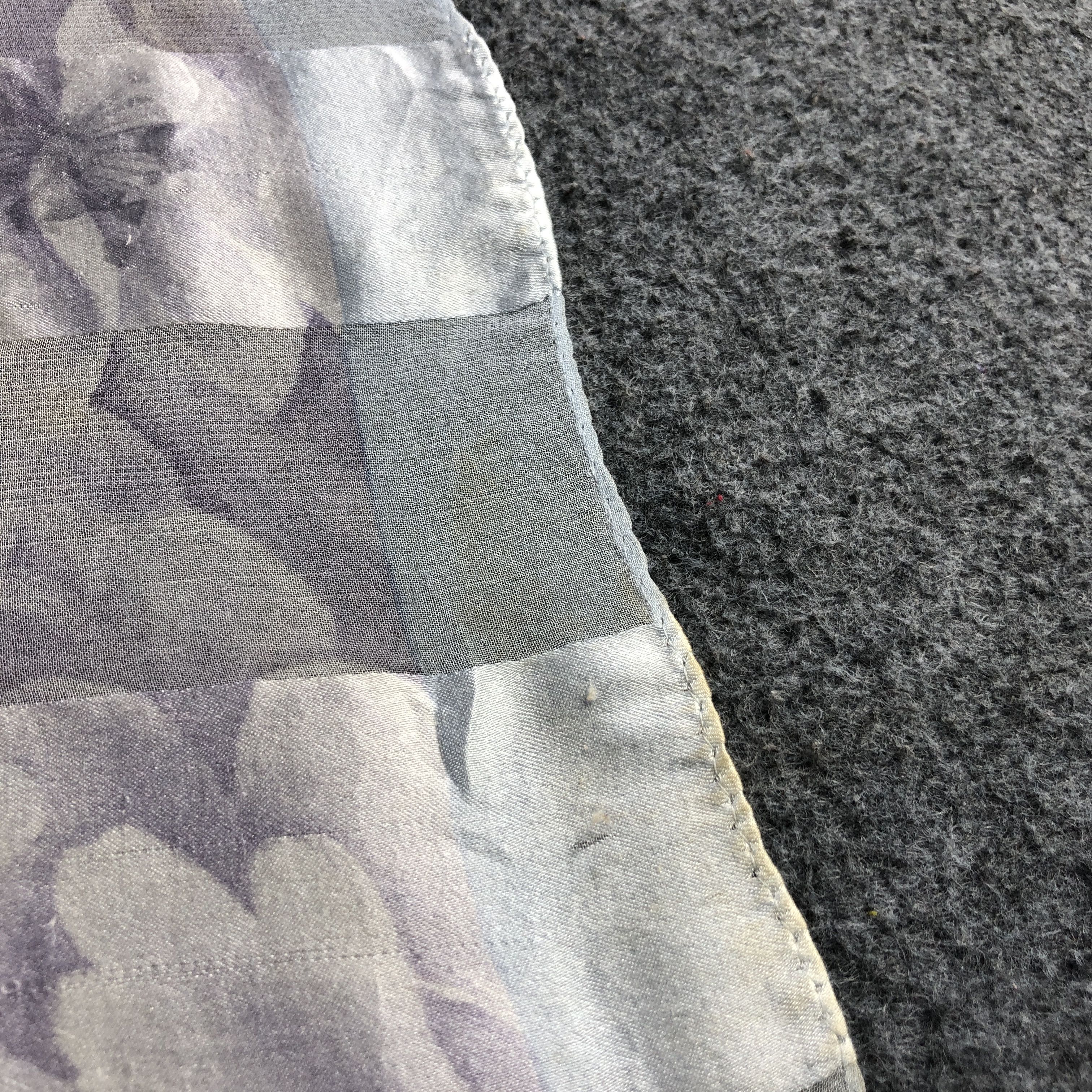 Vintage Marelli Luxury Hand Rolled Silk Scarf M1097 Size ONE SIZE - 7 Thumbnail