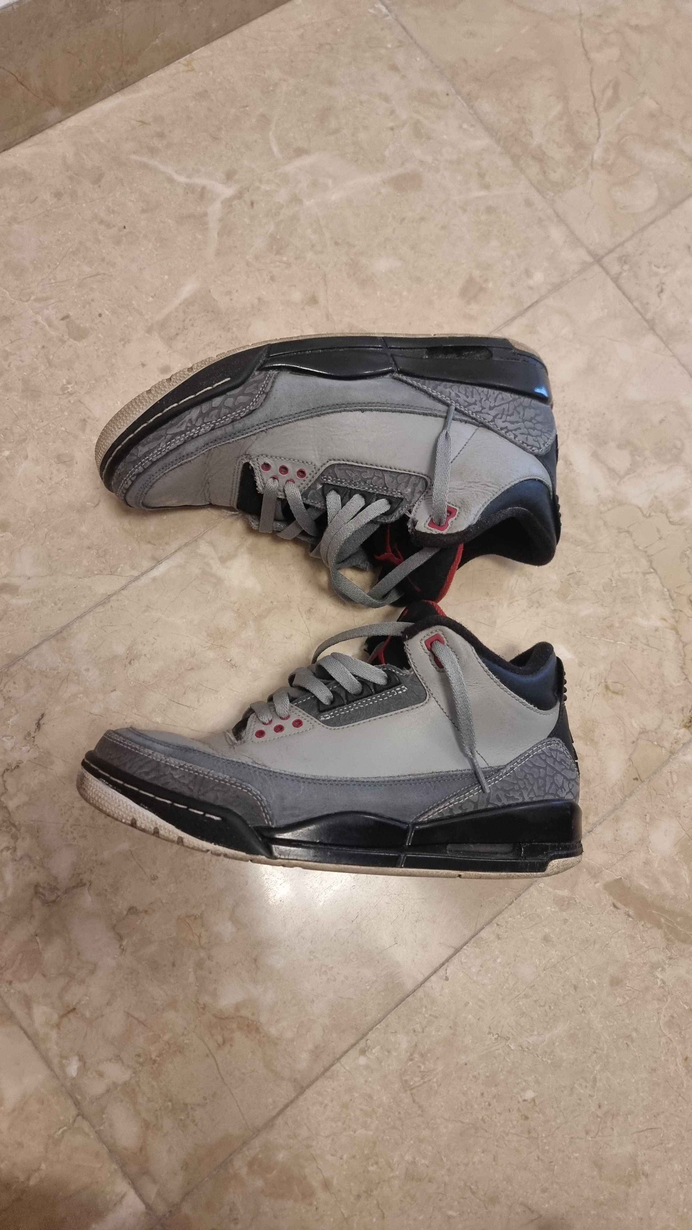 Jordan Brand × Nike × Vintage Air Jordan 3 Retro Stealth 2011 Size US 8.5 / EU 41-42 - 6 Thumbnail