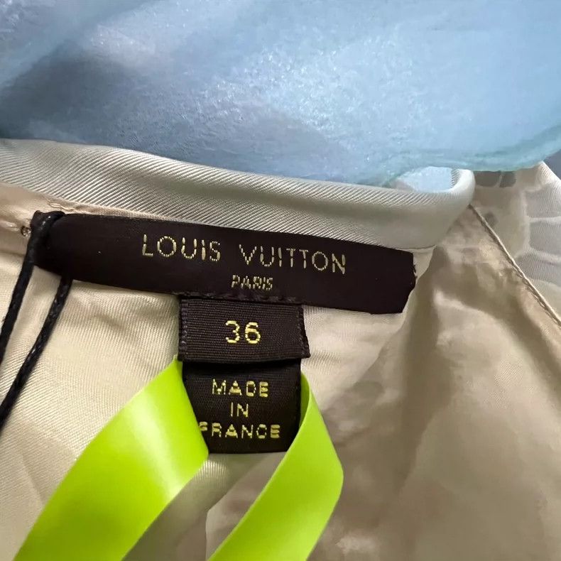 Louis Vuitton Louis Vuitton Light blue mesh dress Size XS / US 0-2 / IT 36-38 - 5 Thumbnail