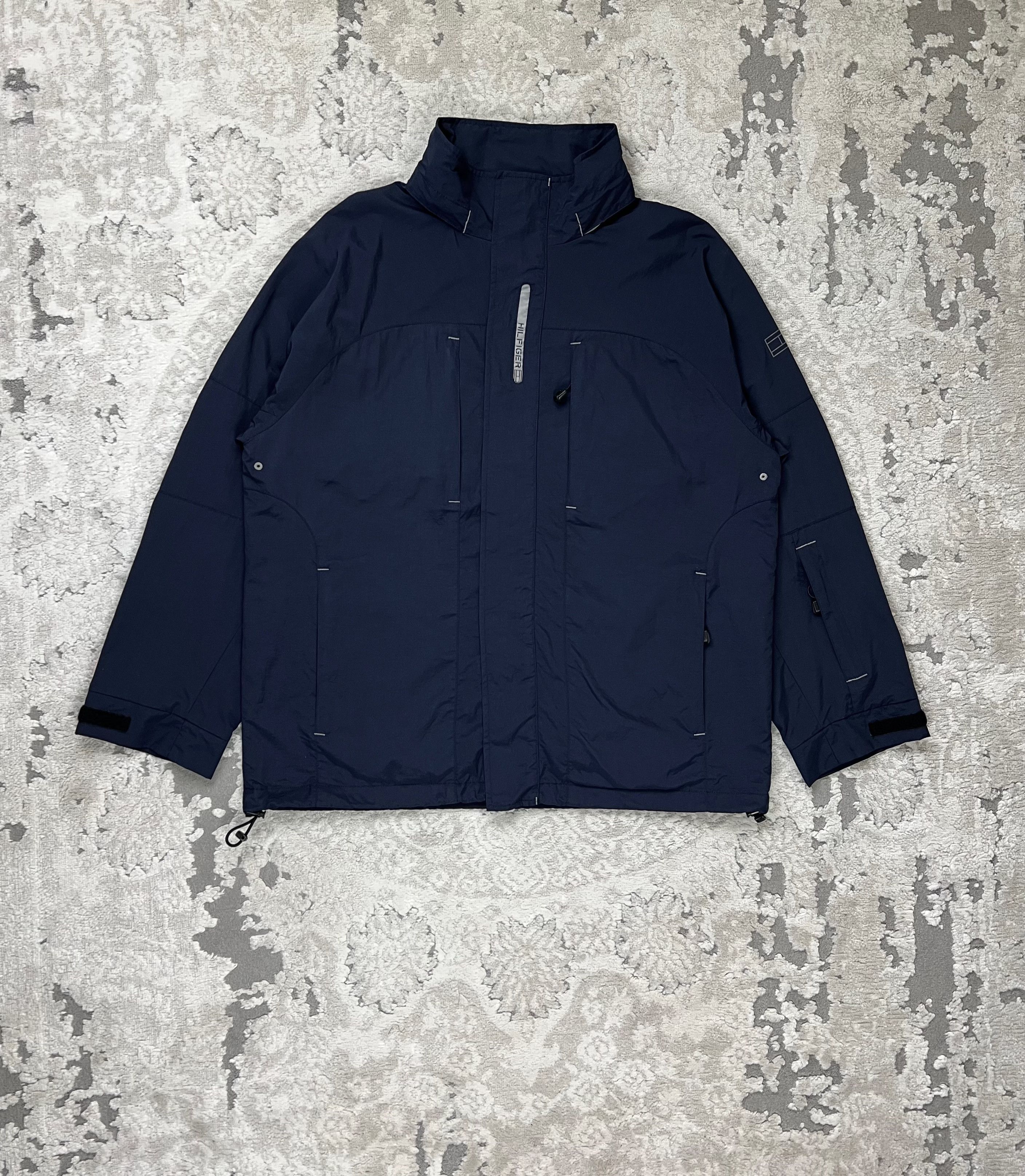 Tommy Hilfiger Tommy Hilfiger Y2K H-Tech Nylon Jacket StowawayHood HongKong Size US L / EU 52-54 / 3 - 1 Thumbnail