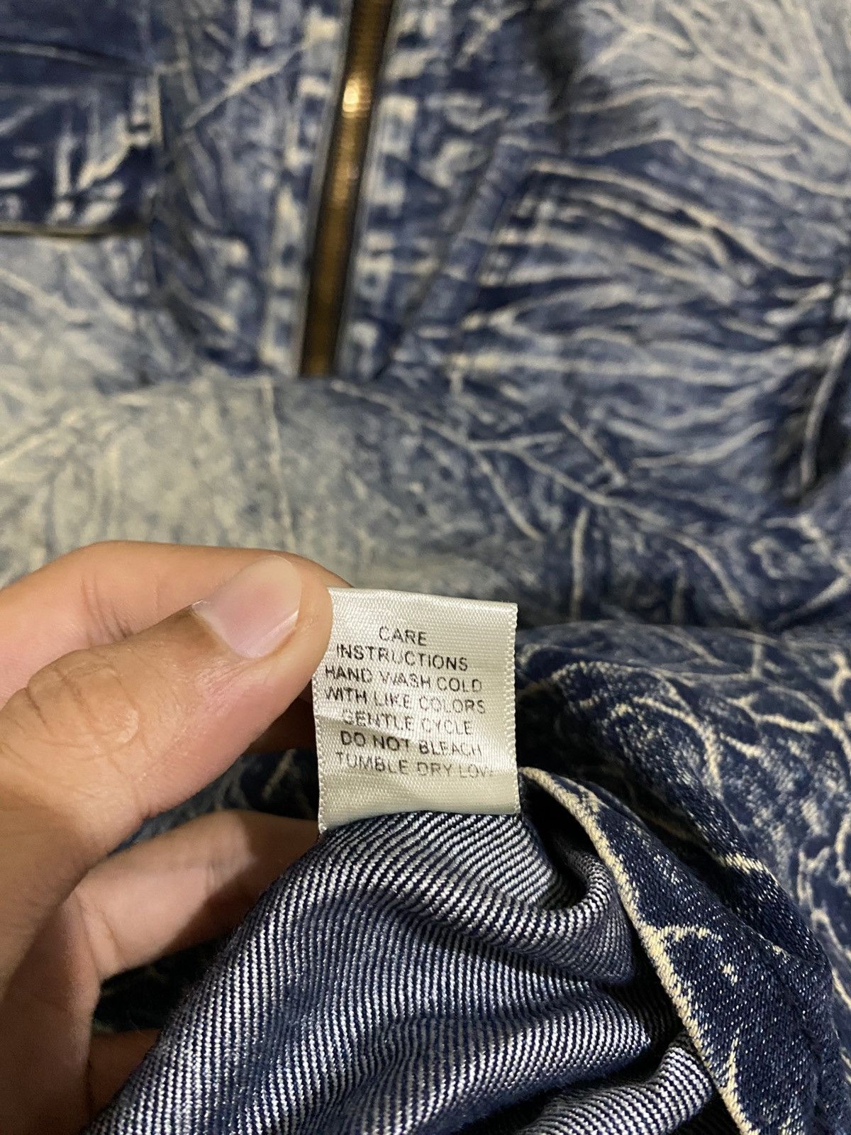Homme + Femme La × If Six Was Nine × Japanese Brand Homme + Femme Zipper Jean Jacket If Six Was Nine Style Size US M / EU 48-50 / 2 - 8 Thumbnail