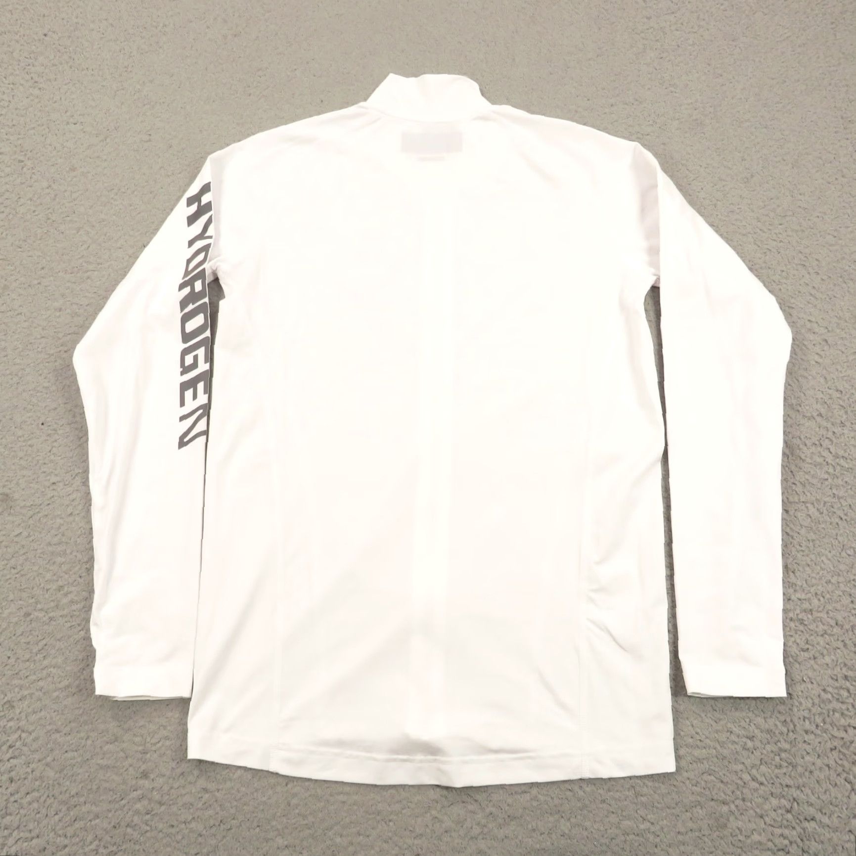 HYDROGEN Hydrogen Tennis Top Women XL White Full Zip Up Compresion Long Sleeve Shirt Golf Size XL / US 12-14 / IT 48-50 - 7 Thumbnail