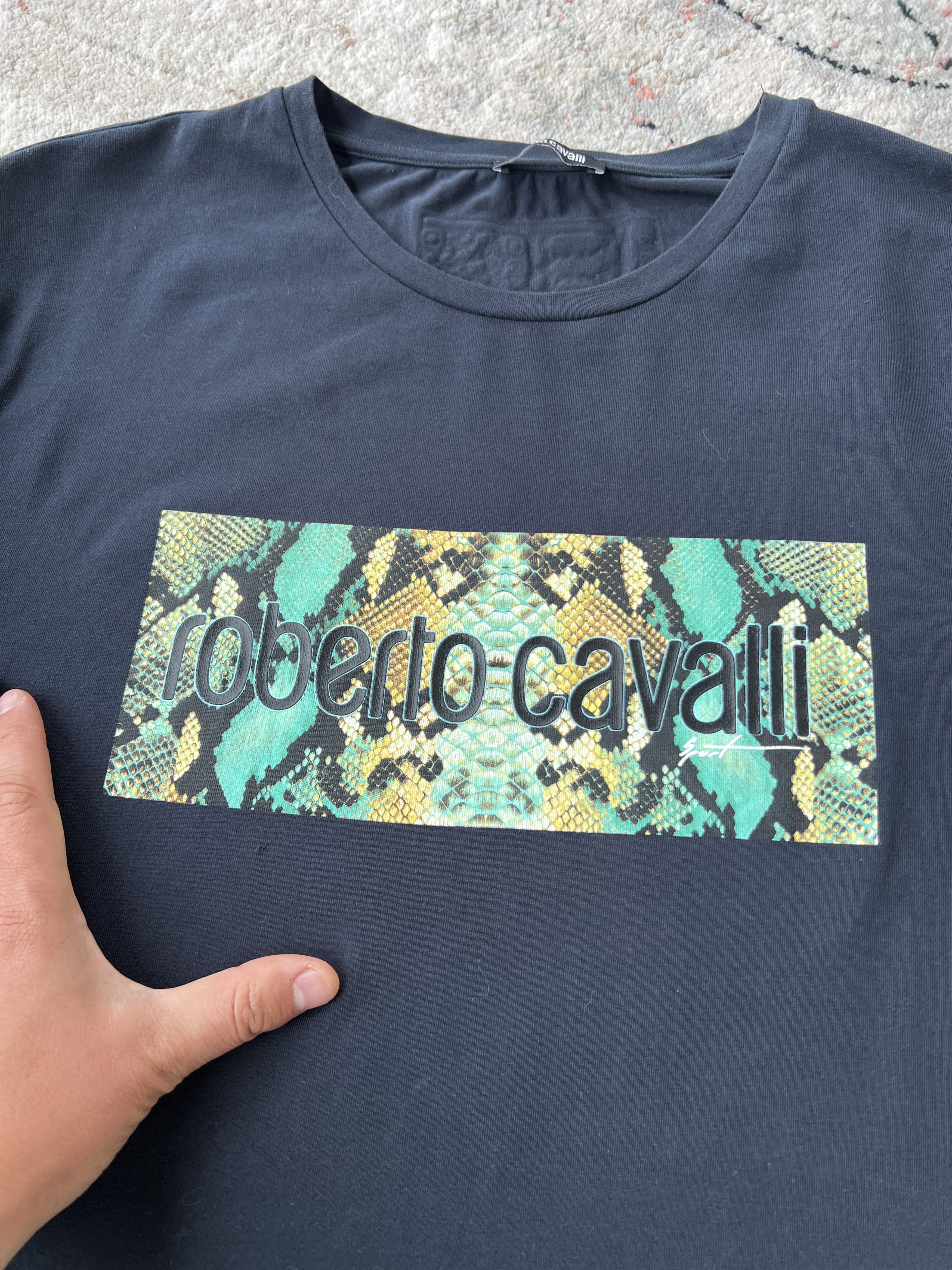 Roberto Cavalli Roberto Cavalli Sport Tee Size US XL / EU 56 / 4 - 3 Thumbnail