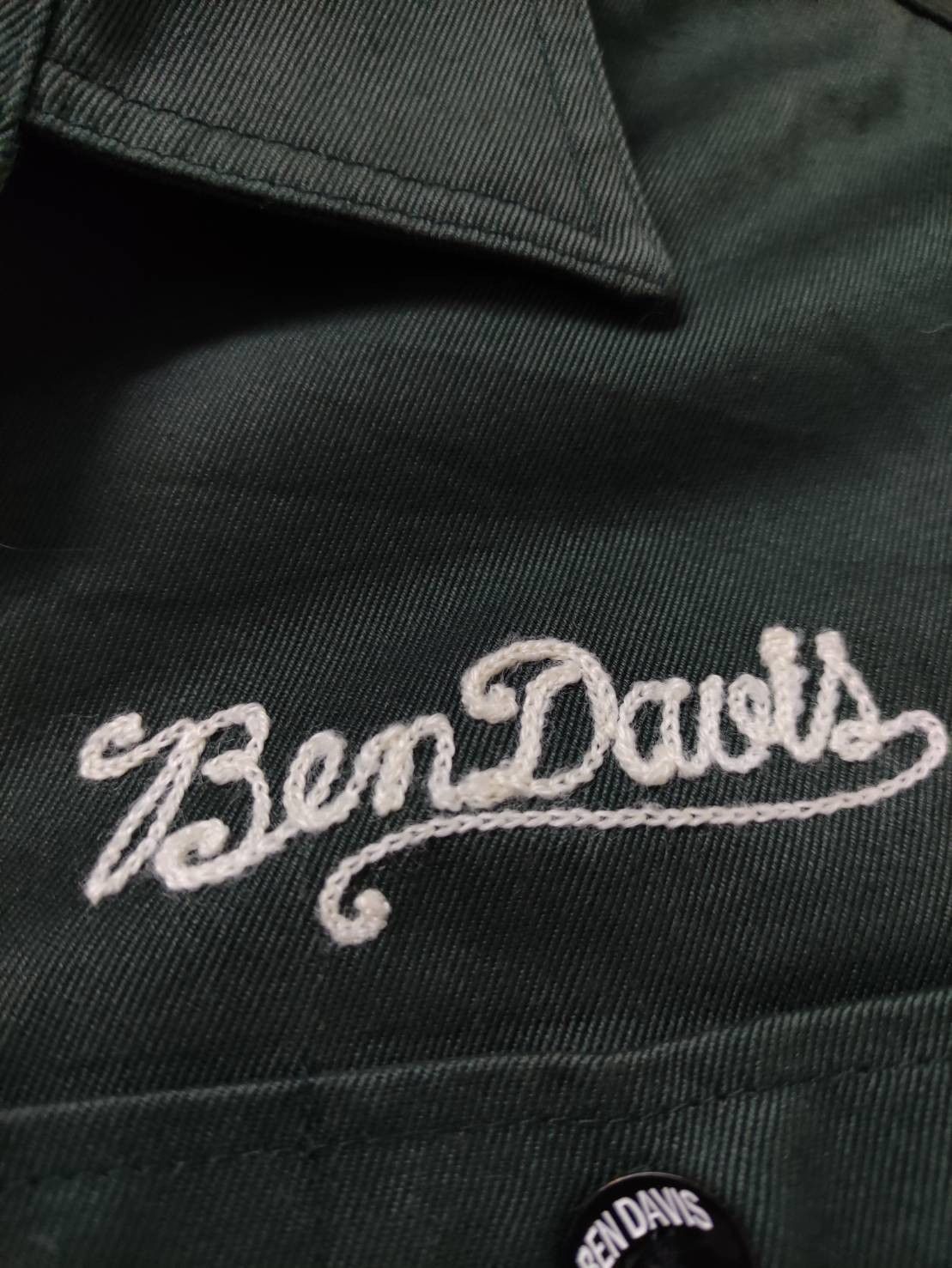Ben Davis Vtg 00's Ben Davis Work Wear Chain Stitch Embroidery Shirts Size US M / EU 48-50 / 2 - 6 Thumbnail