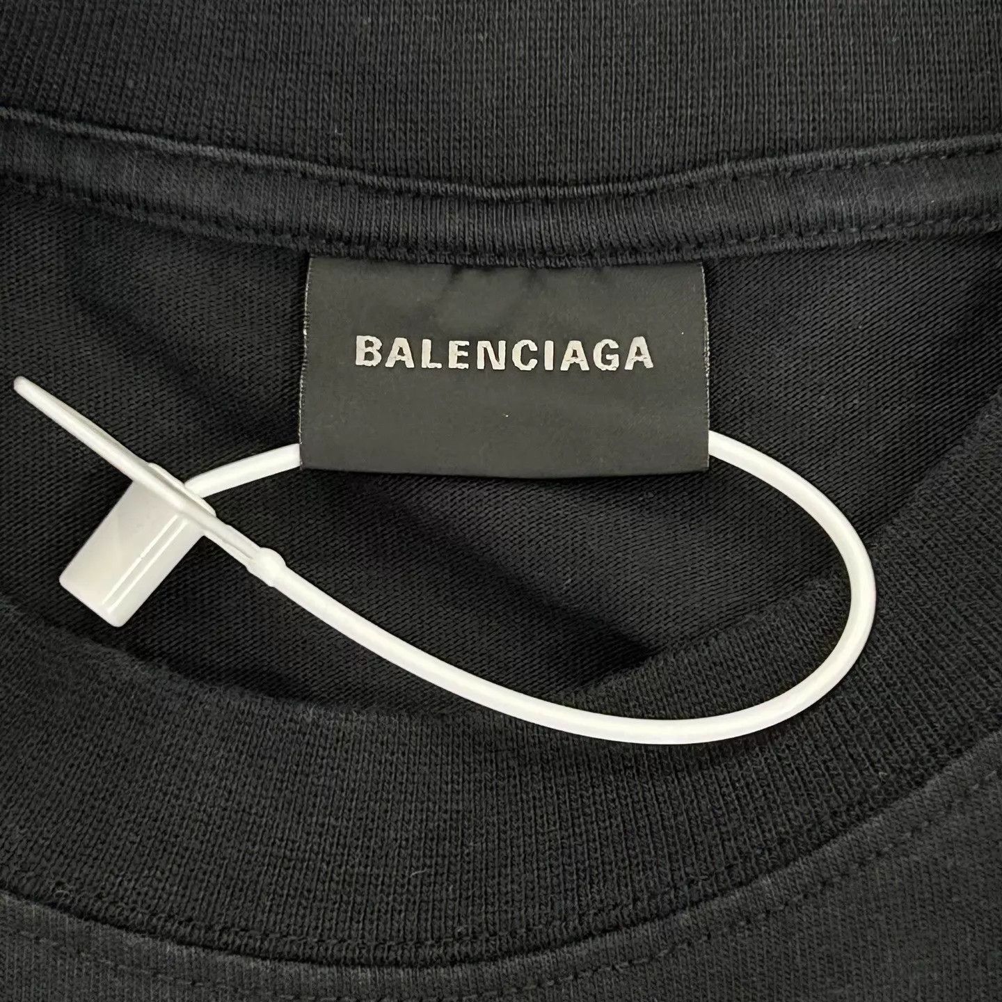 Balenciaga Balenciaga front back logo printed black Tee S Size US S / EU 44-46 / 1 - 3 Thumbnail