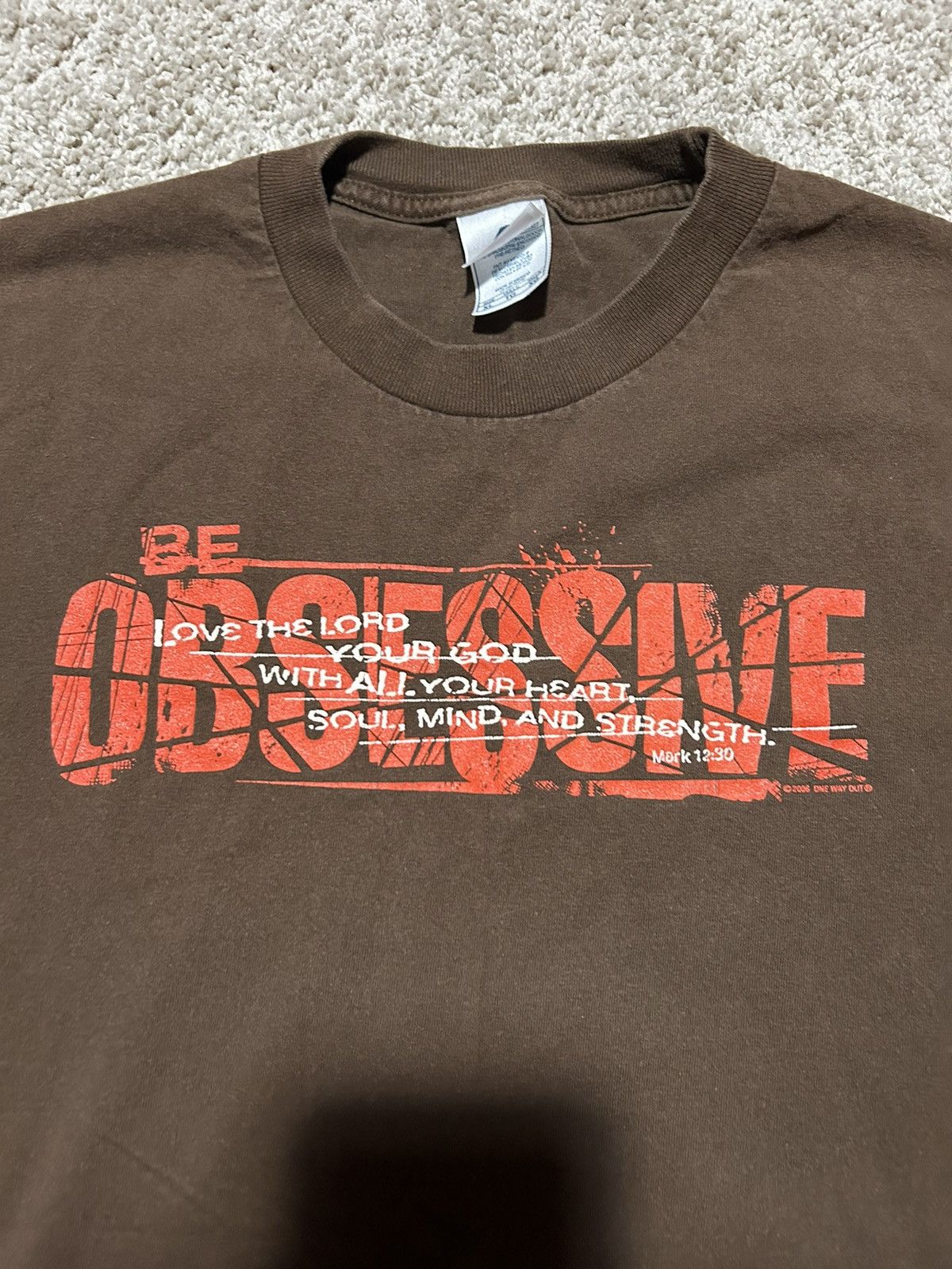 AAA Vintage y2k early 2000s Bible Verse skate tee Size US XL / EU 56 / 4 - 3 Thumbnail