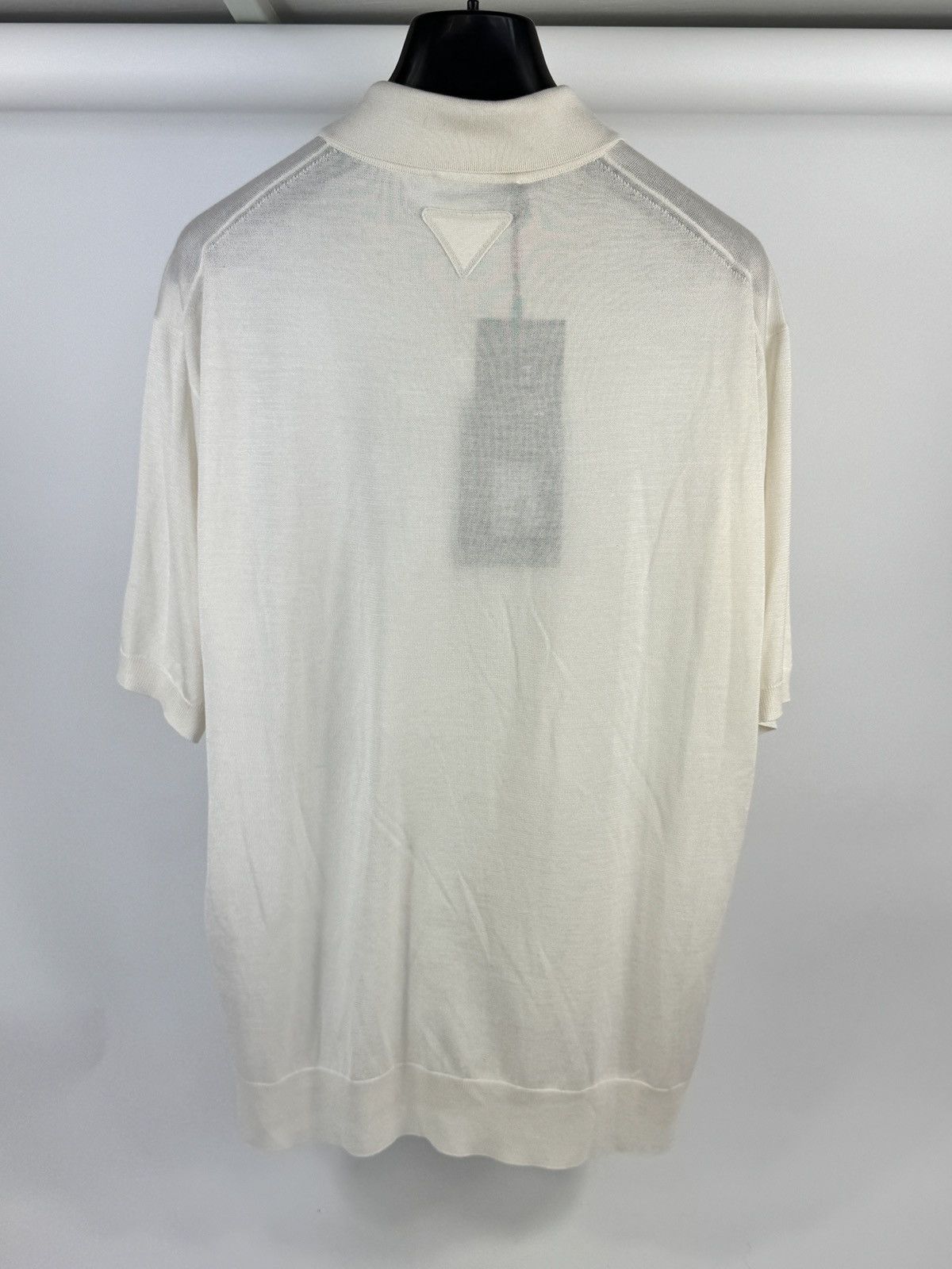 Prada SILK POLO SHIRT Size US XL / EU 56 / 4 - 2 Thumbnail