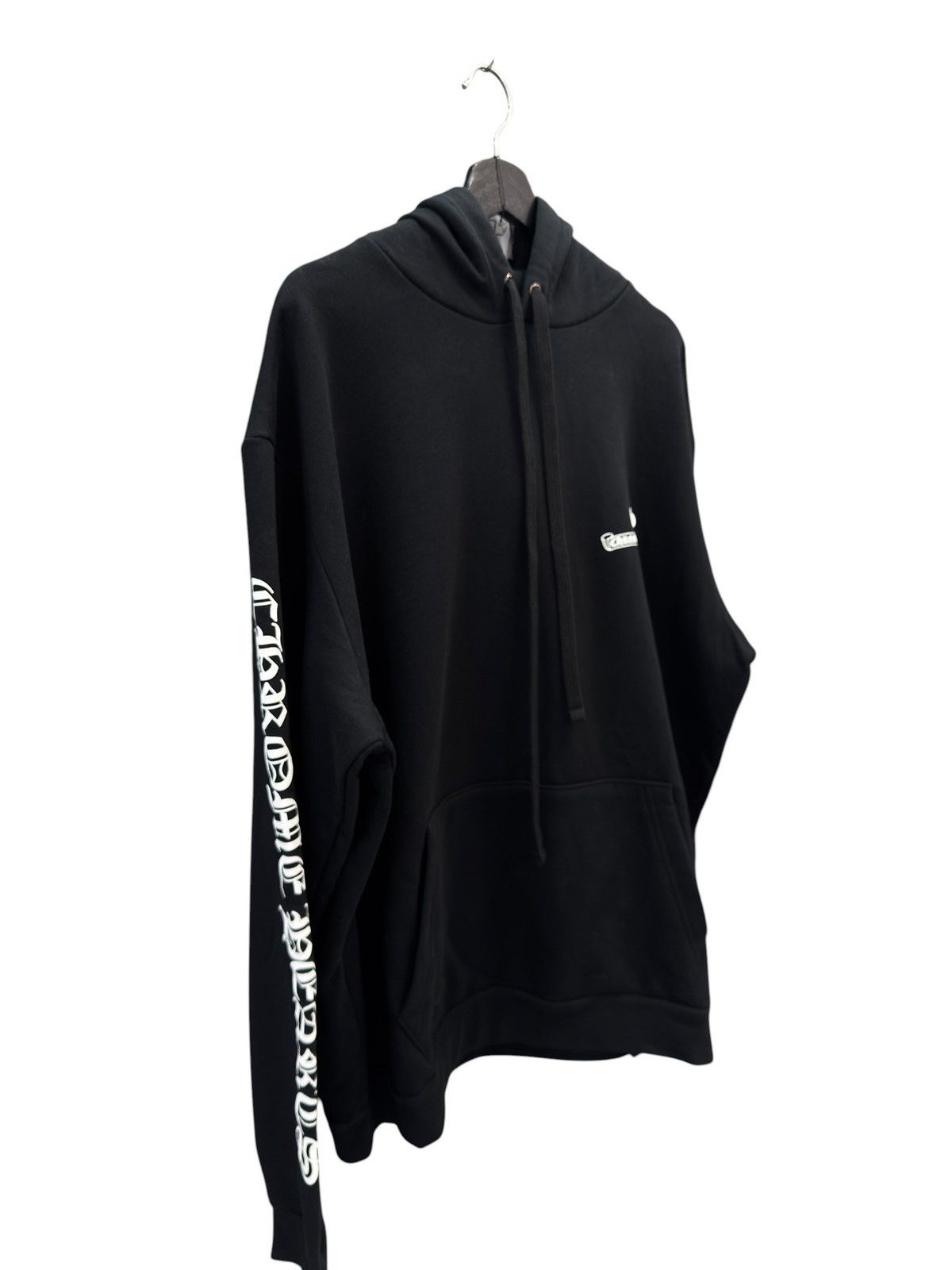 Chrome Hearts Chrome Hearts Black Scroll Pullover Hoodie Size US XL / EU 56 / 4 - 3 Thumbnail