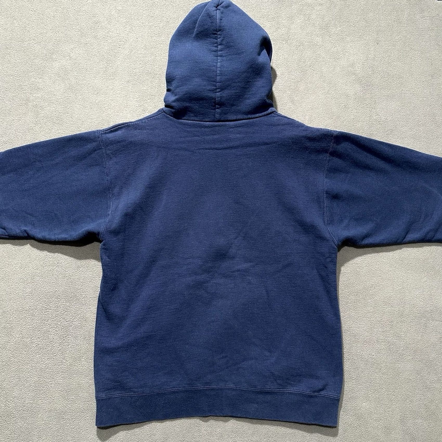 Hanes Vintage Michigan Wolverines Hanes Sweatshirt Mens Small Blue Drawstring 90s EUC Size US S / EU 44-46 / 1 - 2 Thumbnail