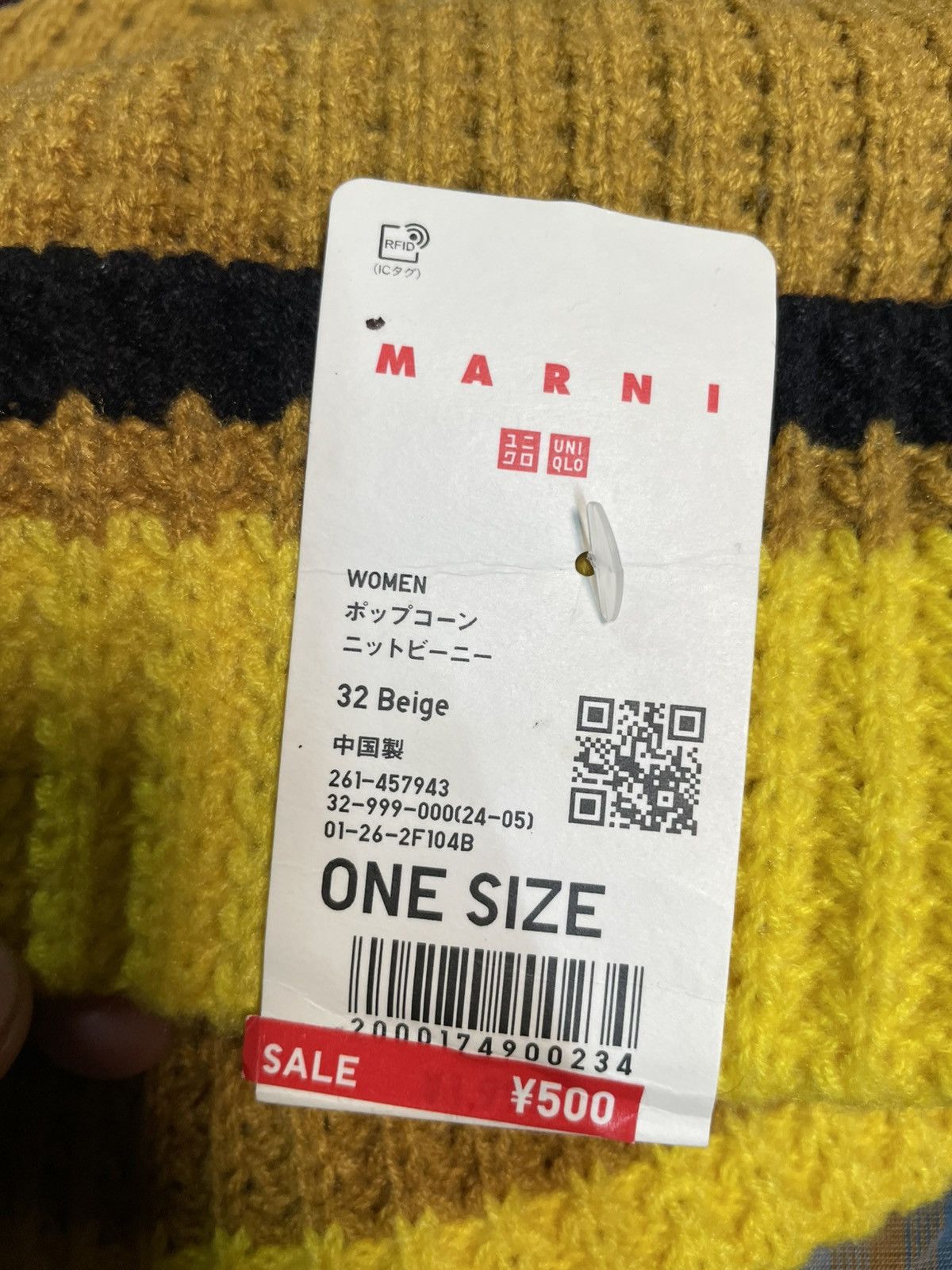 Japanese Brand × Uniqlo Marni uniqlo beanie Size ONE SIZE - 6 Thumbnail