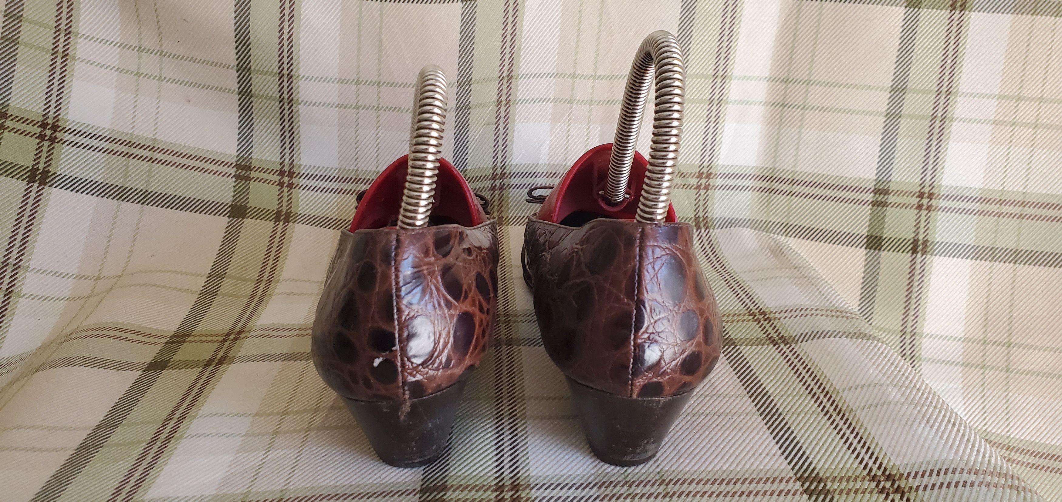 Salvatore Ferragamo Salvatore Ferragamo Crocodile Pump Shoes Size US 8 / IT 38 - 3 Thumbnail