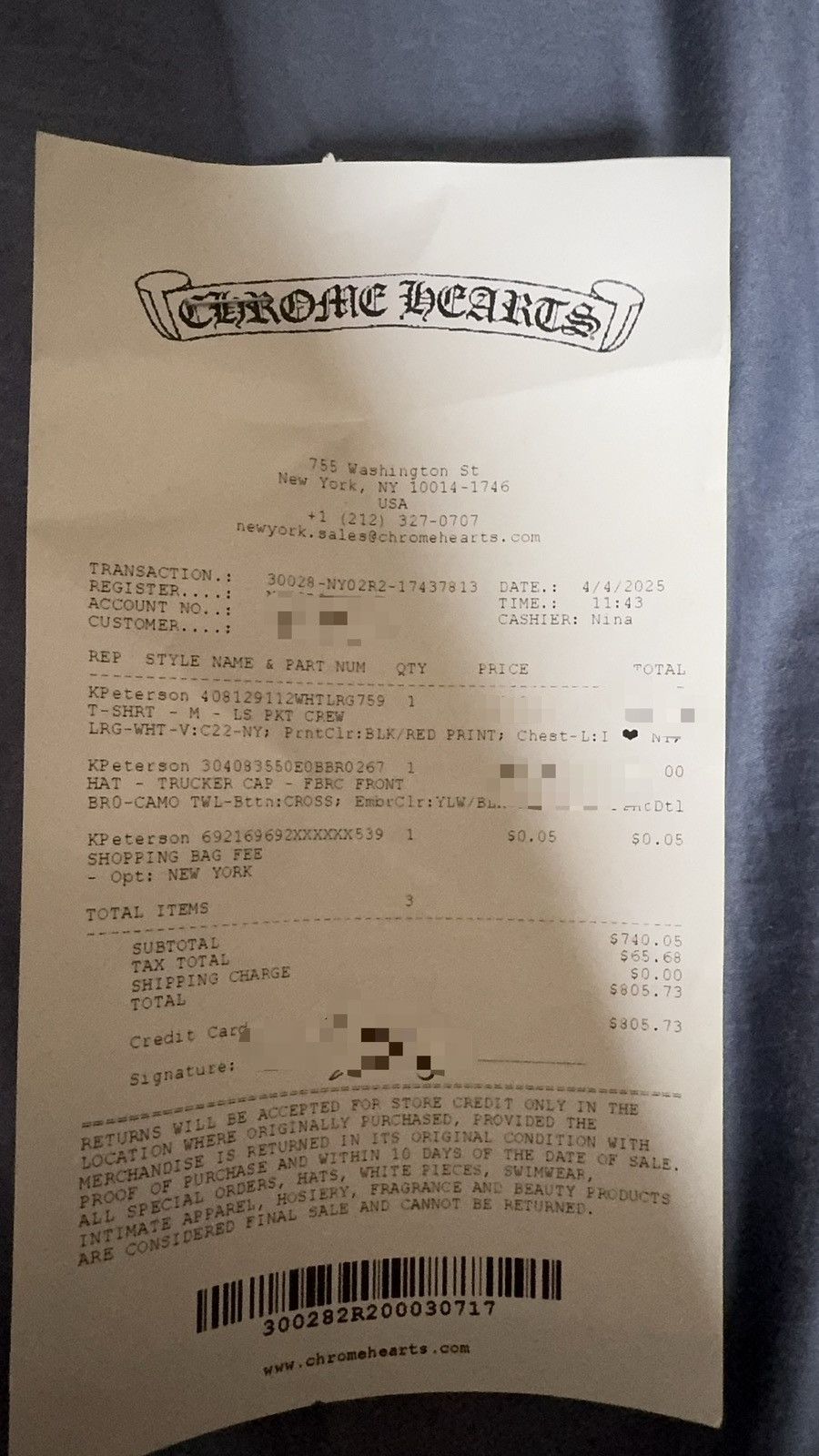 Chrome Hearts Chrome Hearts I heart NY long sleeve tee Size US L / EU 52-54 / 3 - 2 Thumbnail