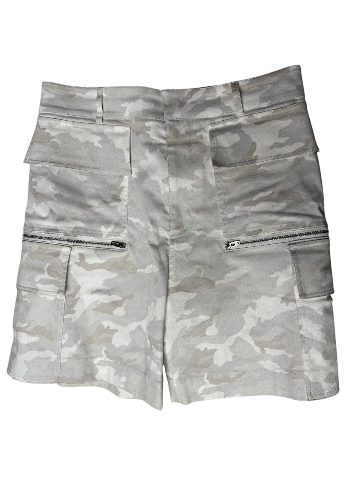 1017 ALYX 9SM × Alyx × MMW 1017 ALYX 9SM Grey/White Camouflage Cargo Shorts Size US 30 / EU 46 - 3 Thumbnail